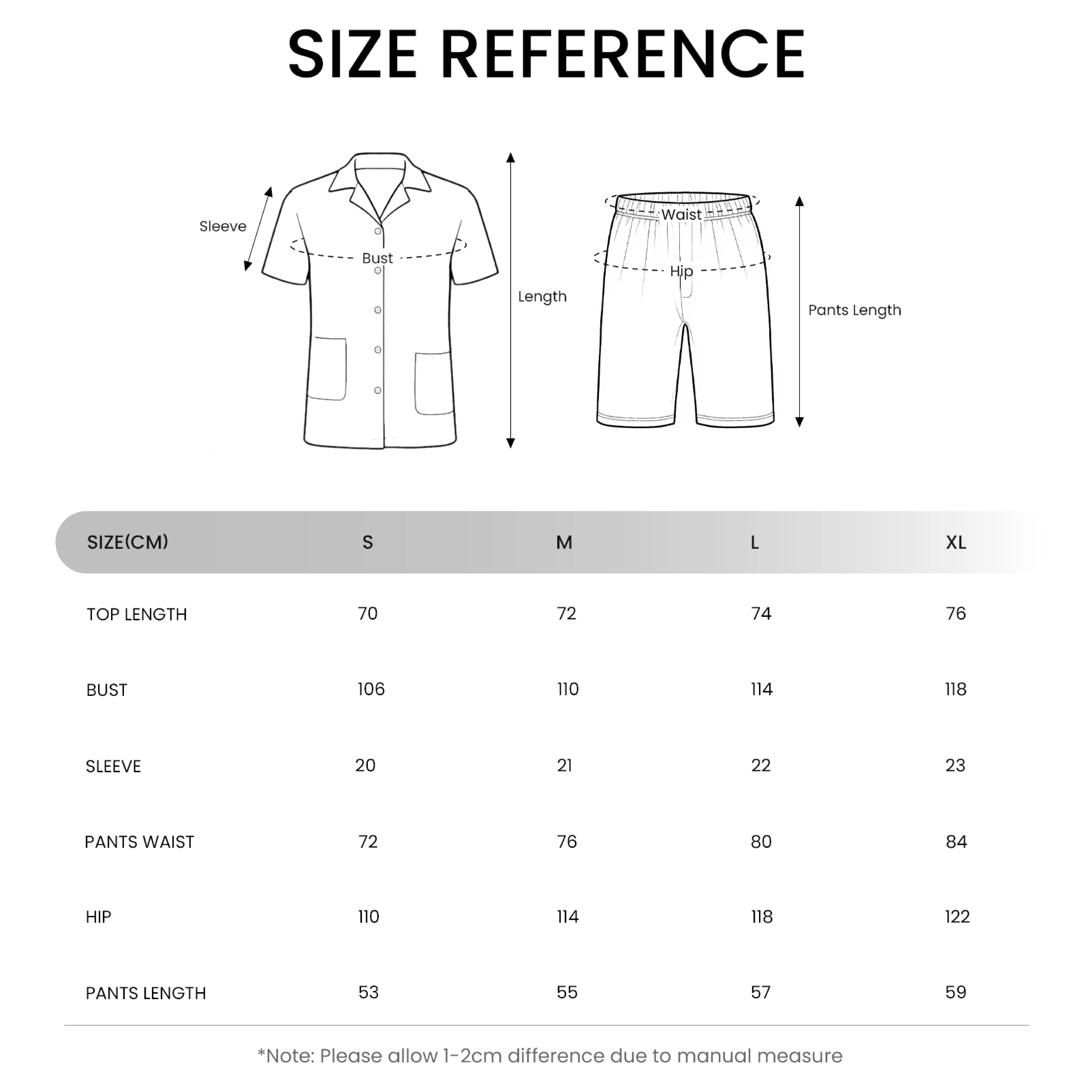 Short Sleeve Loungewear Set Blue - Image 9