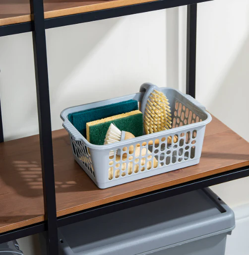 Single Medium Handy Basket Grey - Image 3