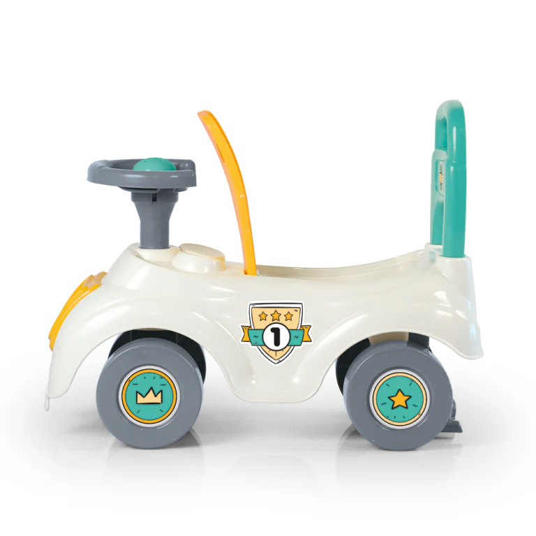Sit 'n' Ride Car - White - Image 3