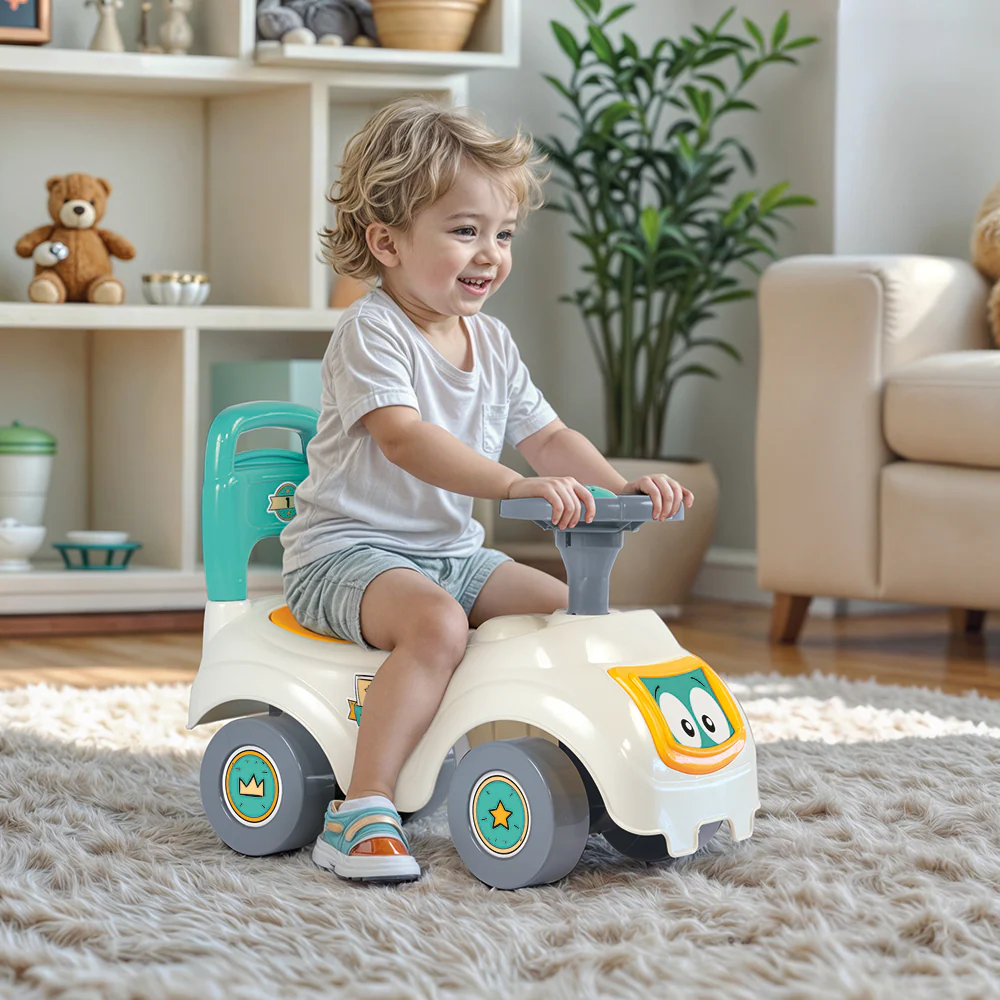Sit 'n' Ride Car - White - Image 7