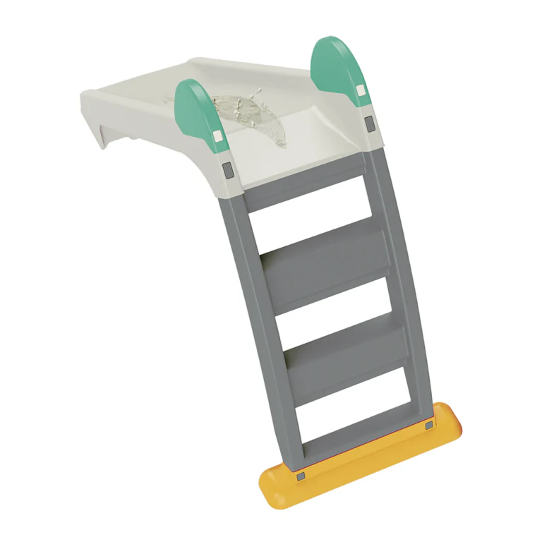 Dolu Slide - Grey/White - Image 5