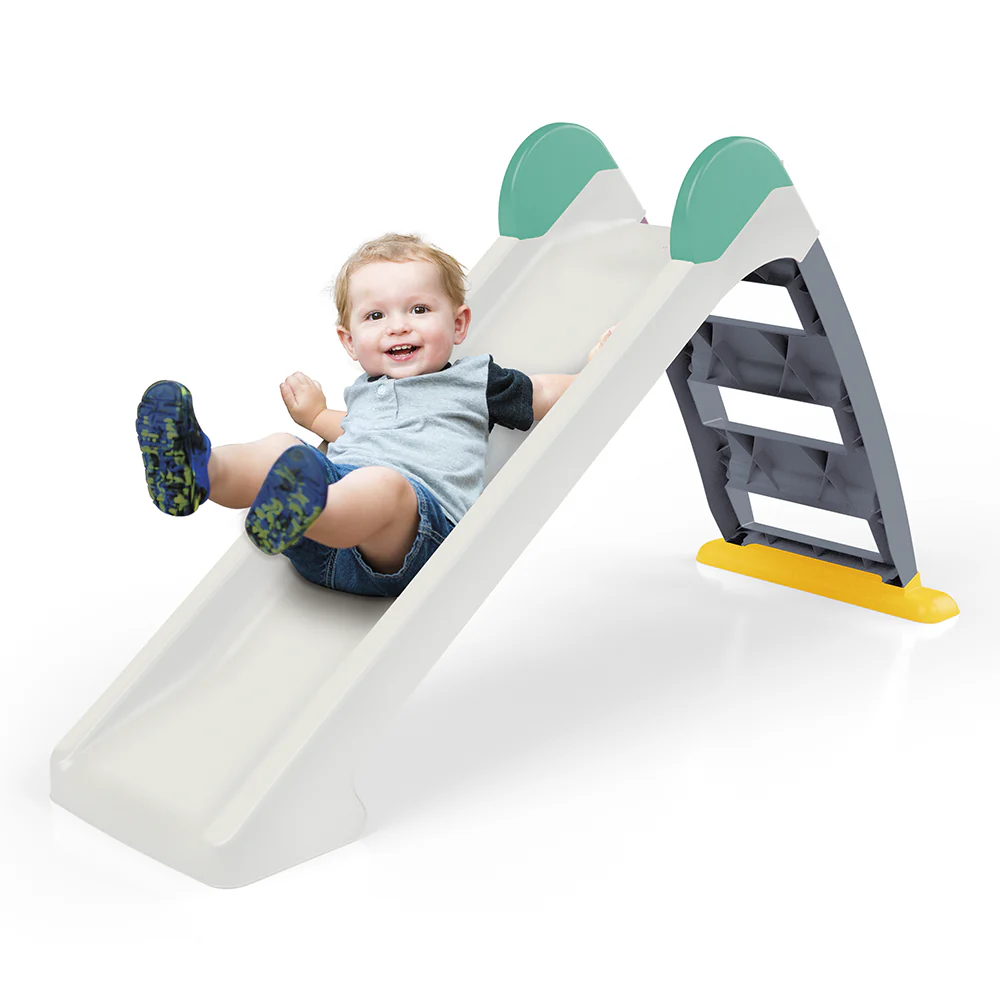 Dolu Slide - Grey/White - Image 6