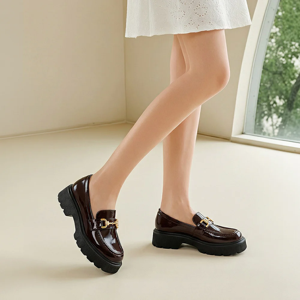 Slip-On PU Leather Horsebit Loafer - Image 2