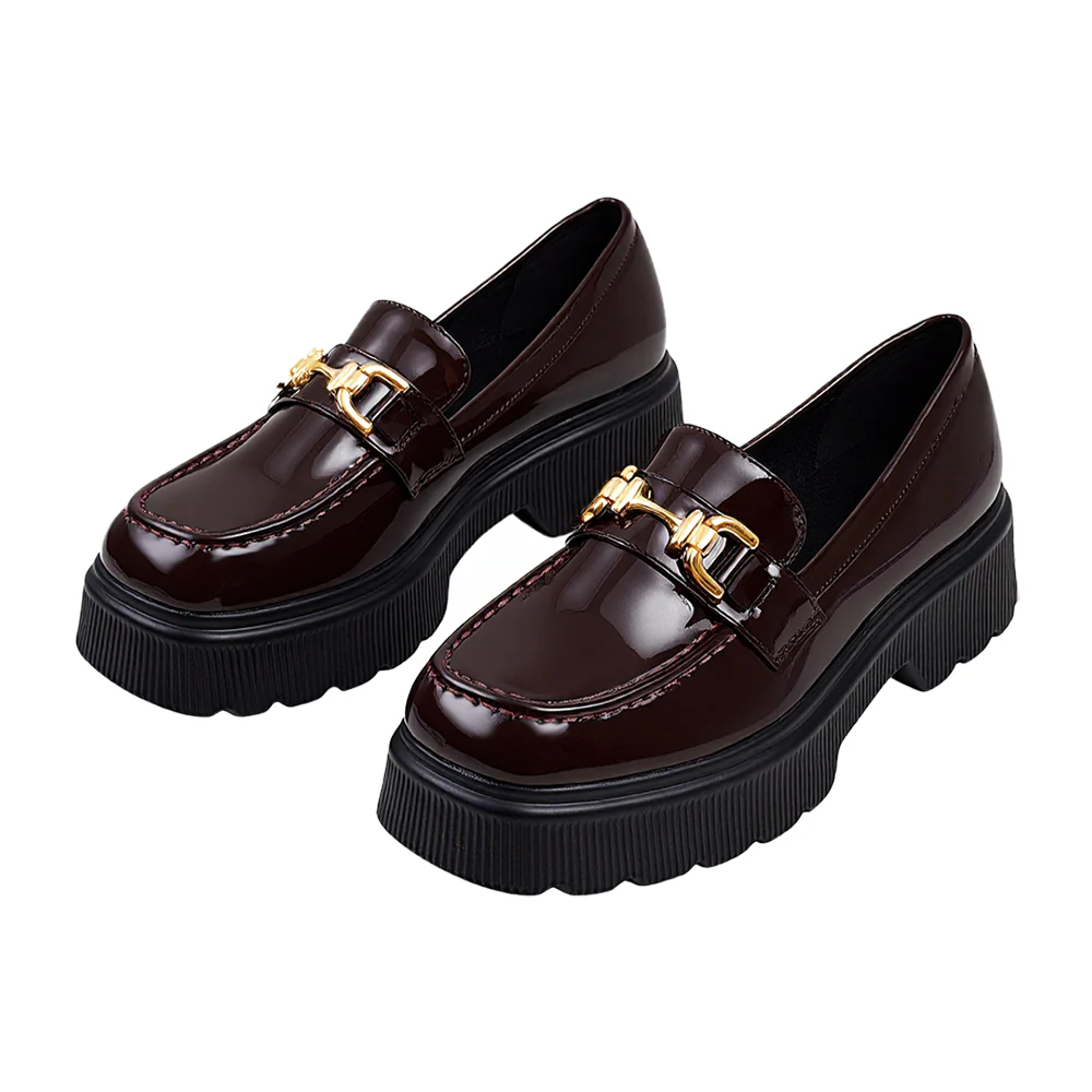 Slip-On PU Leather Horsebit Loafer - Image 3