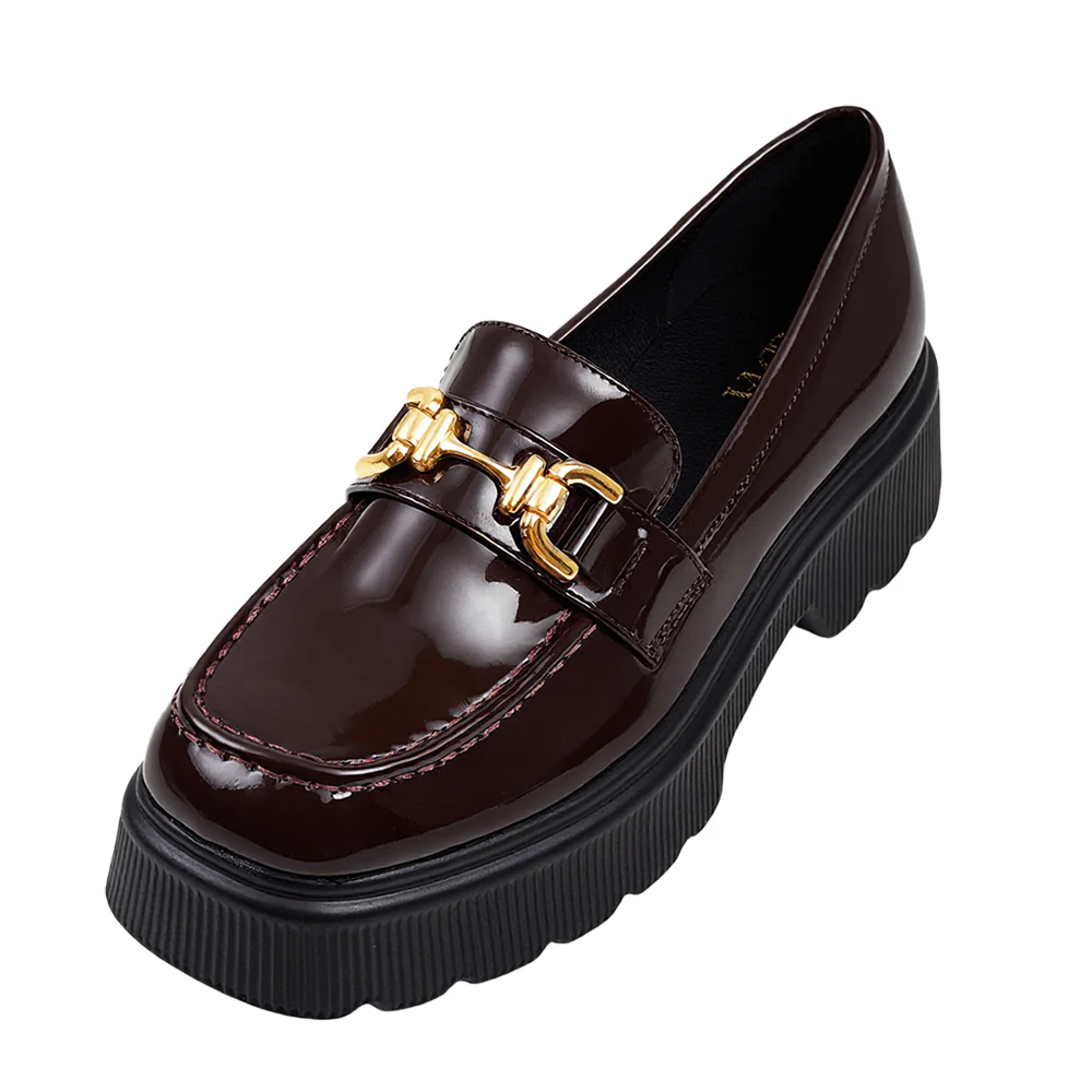 Slip-On PU Leather Horsebit Loafer - Image 4