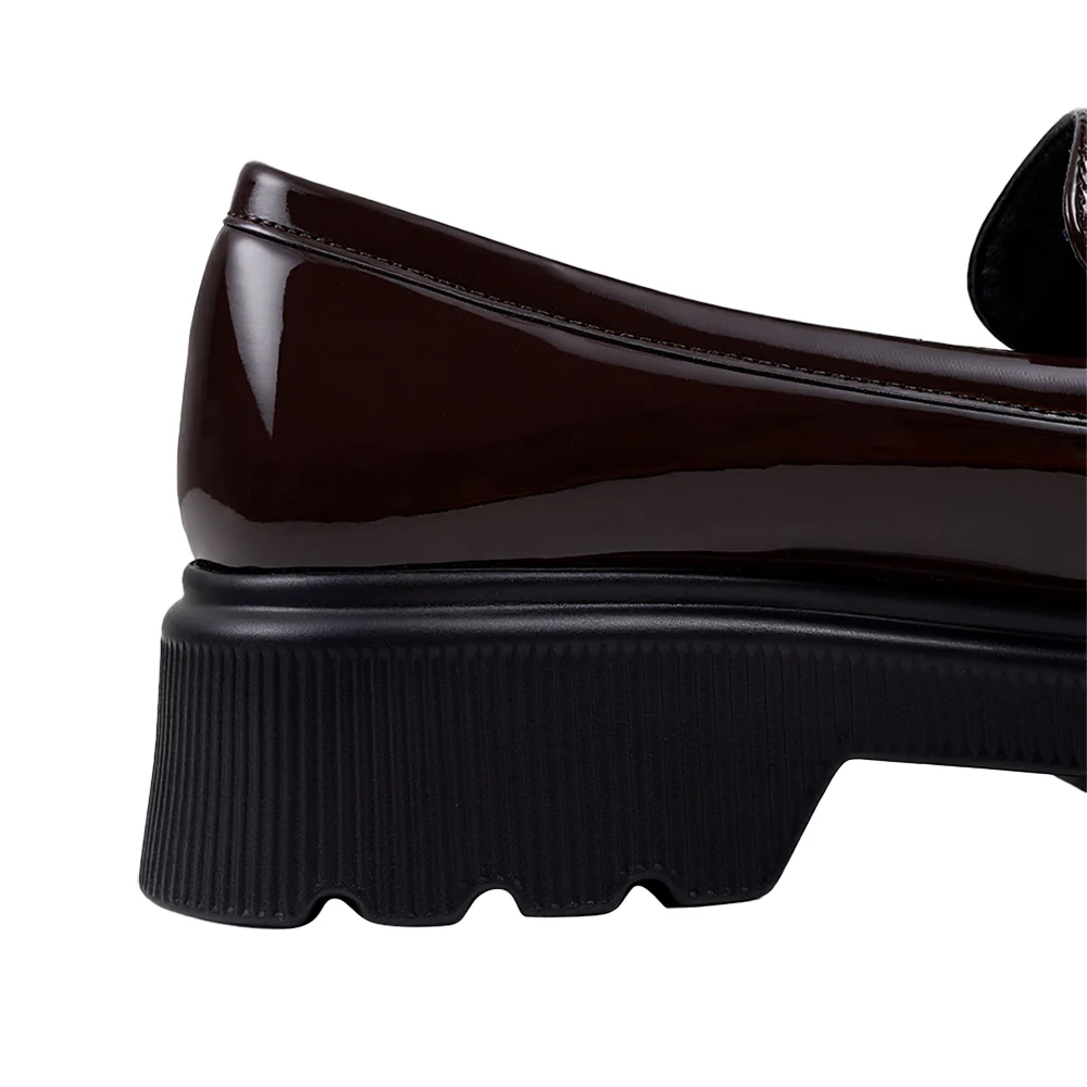 Slip-On PU Leather Horsebit Loafer - Image 8