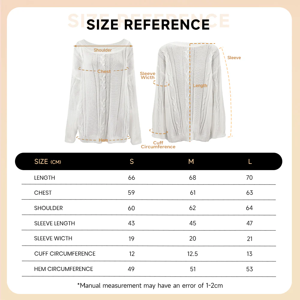Slouchy Asymmetrical Neck Knitted Sweater - White - Image 8