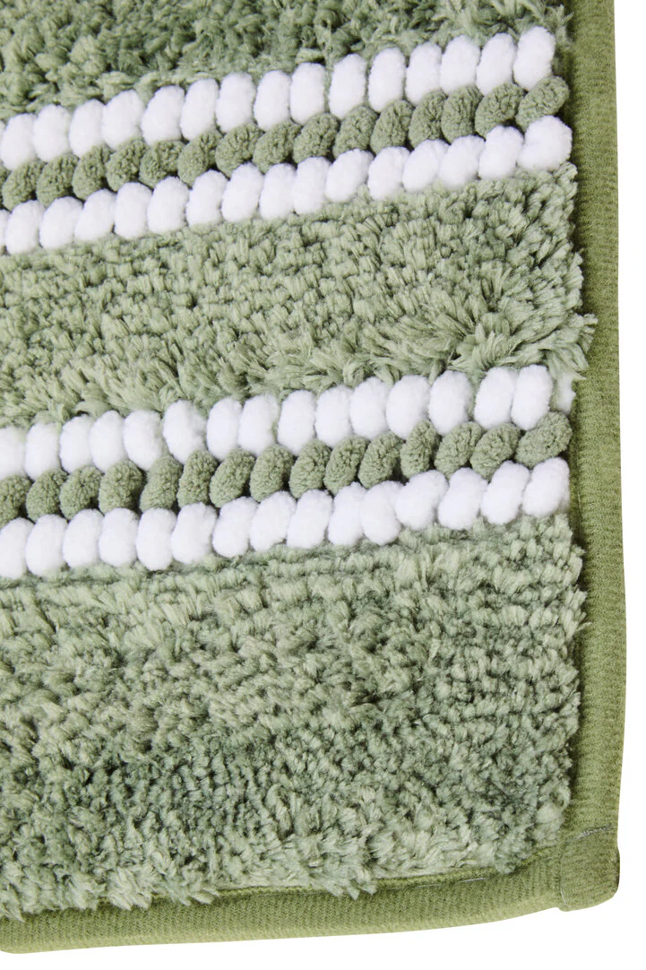 Soak Small Sage Green Bath Mat - Image 3