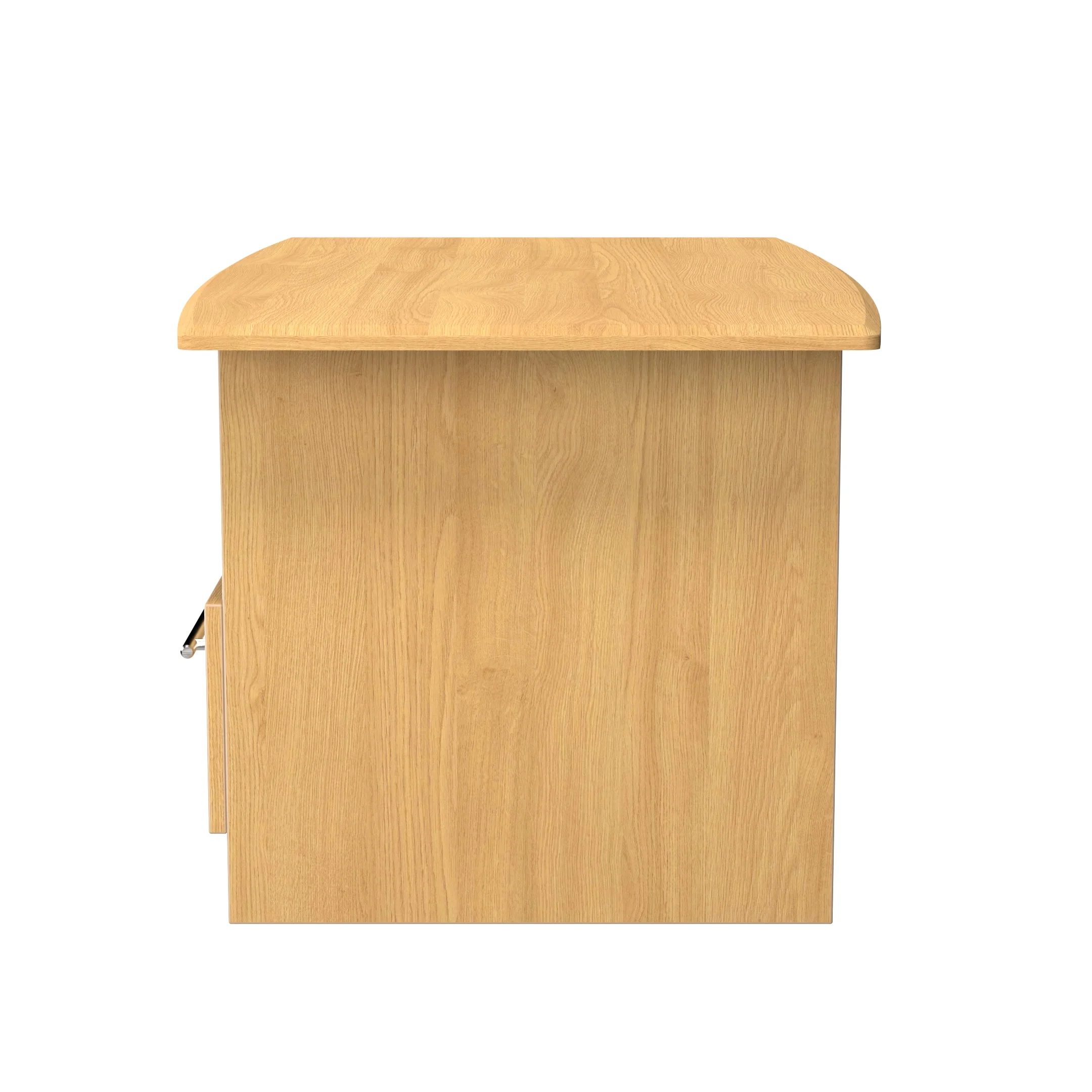 Sofia Ready Assembled Bottom Drawer Coffee Table in Modern Oak - Image 3