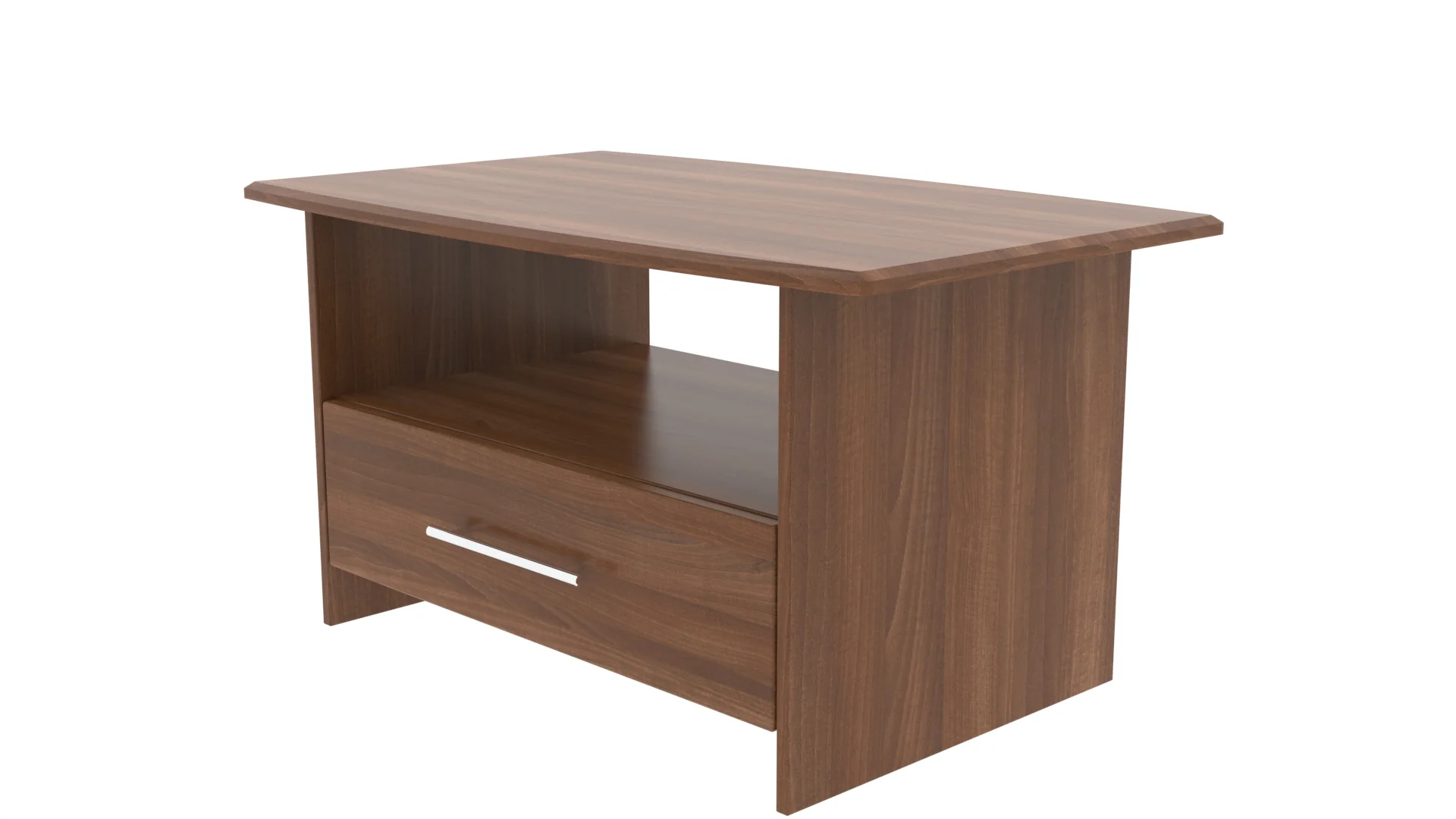 Sofia Ready Assembled Bottom Drawer Coffee Table in Noche Walnut - Image 2