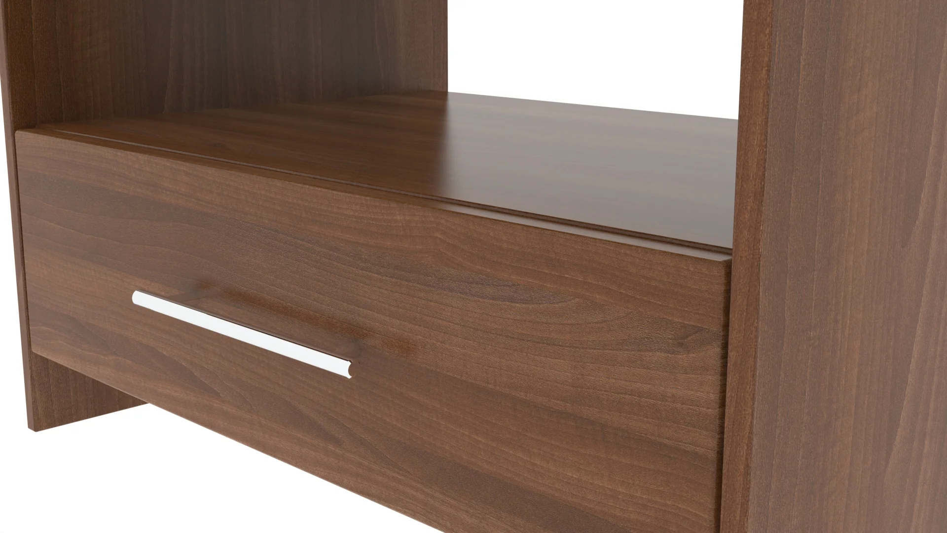 Sofia Ready Assembled Bottom Drawer Coffee Table in Noche Walnut - Image 3