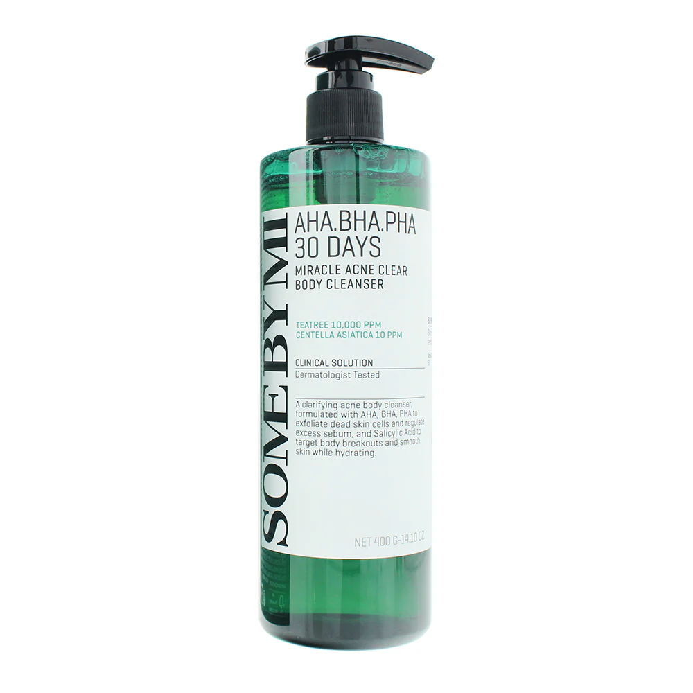Some By Mi Body  30 Days AHA, BHA, PHA Miracle Acne Clear Body Cleanser 400ml - Image 2