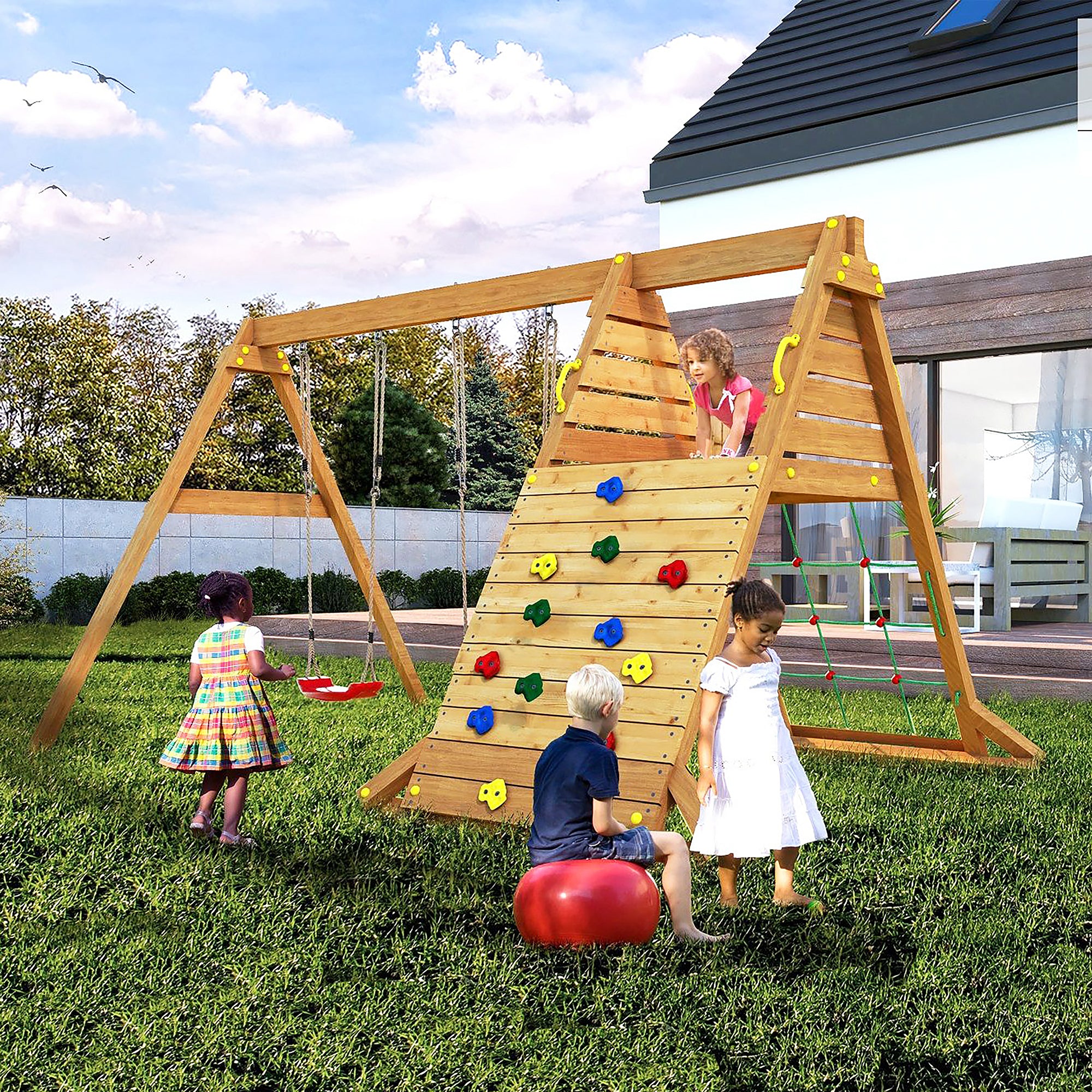 Spider King Playfort (Teak Painted) - Image 2