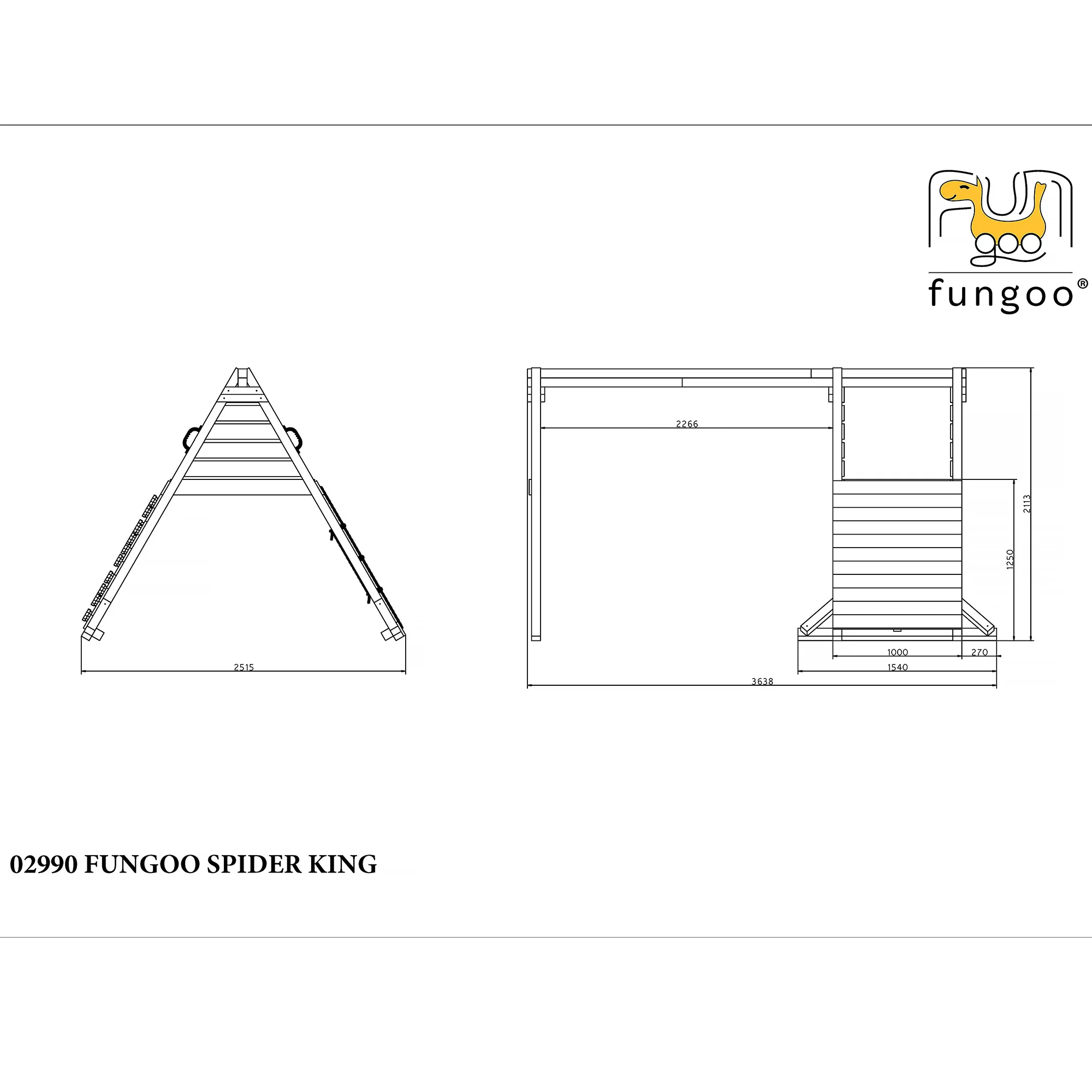 Spider King Playfort (Teak Painted) - Image 5