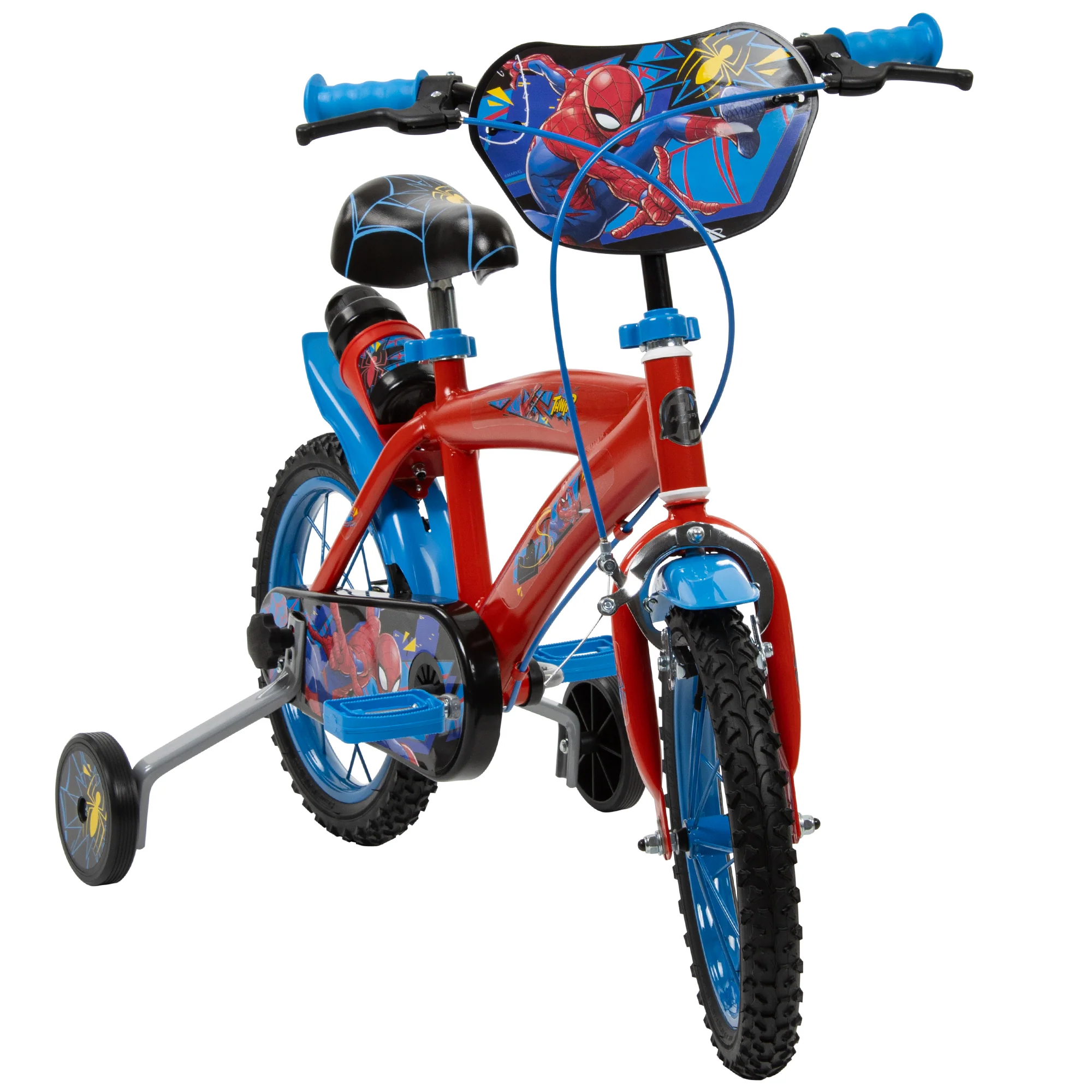Spiderman Bicycle - Blue, Red - Image 2