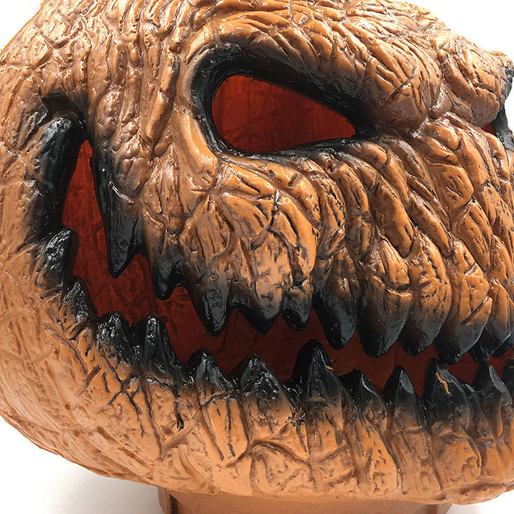 Spooky LED Light Up Pumpkin for Halloween Decoration - Image 4