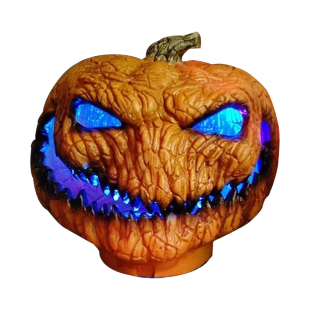 Spooky LED Light Up Pumpkin for Halloween Decoration - Image 8