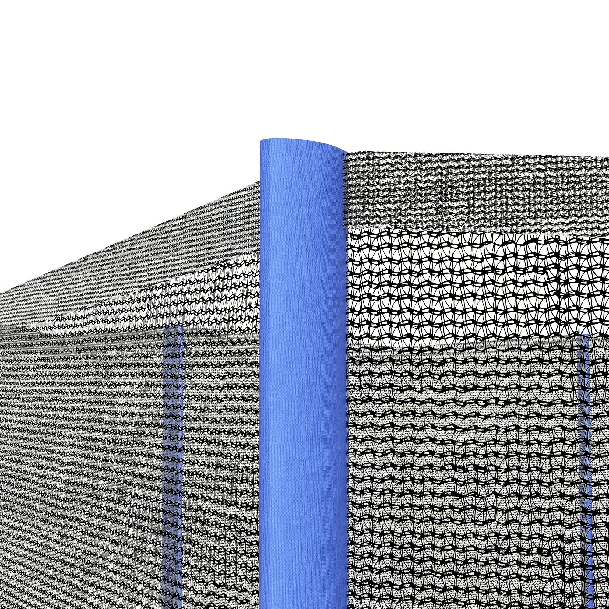 SPORTNOW 10ft Trampoline Net Replacement Safety Net With Zipped Door - Image 7