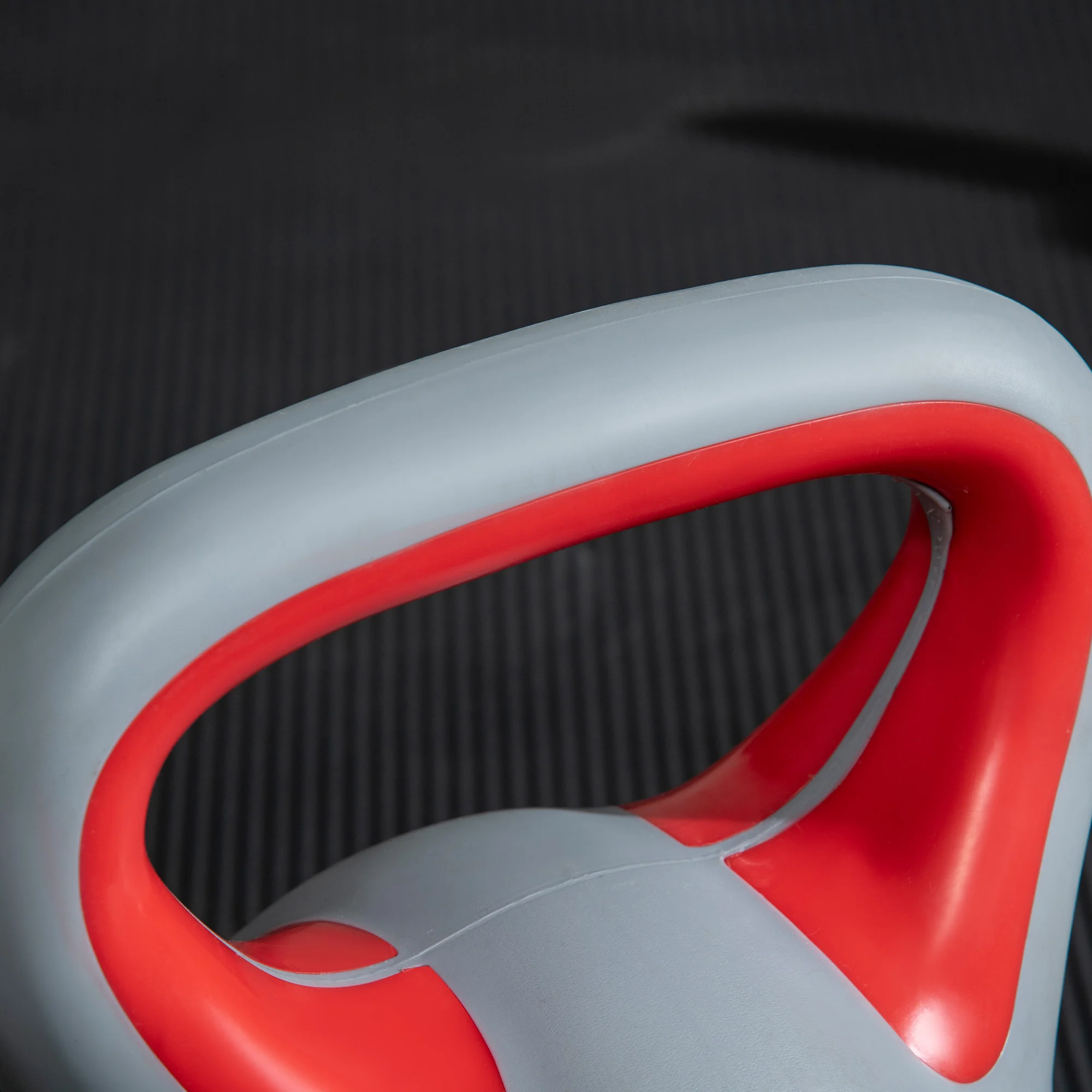 SPORTNOW 14kg Kettle Bell with Handle for Home Gym, Red and Grey - Image 9