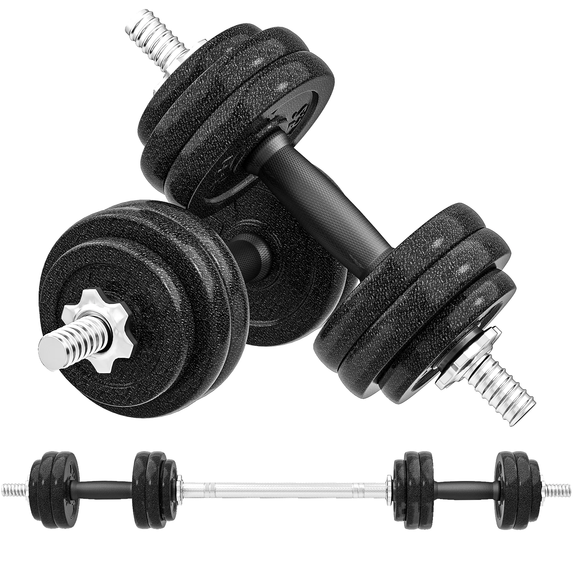 SPORTNOW 2-in-1 Adjustable Dumbbells Set, Weights Dumbbells Set - Image 10