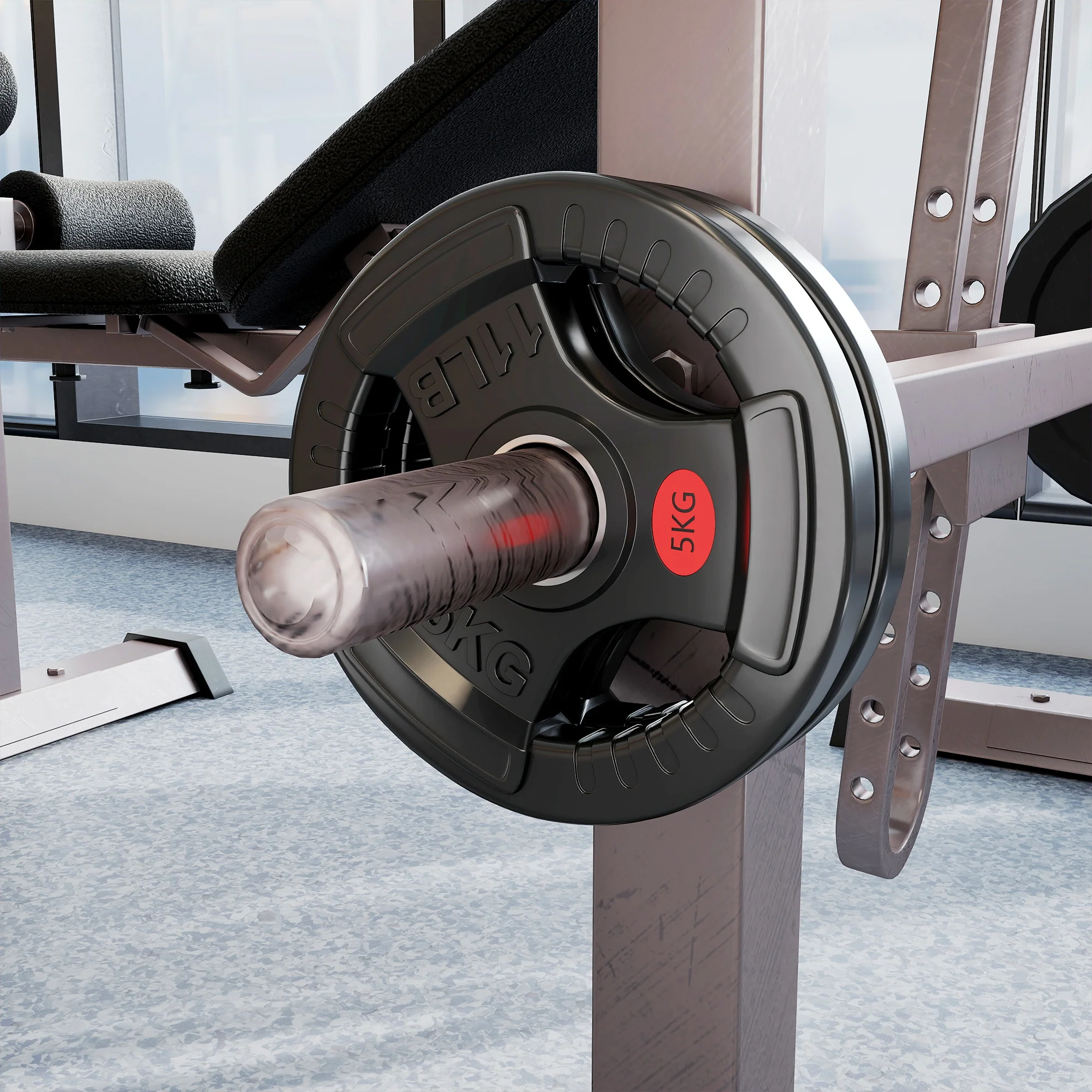 SPORTNOW 2 x Olympic Weight Plates, Weight Plate Discs with Tri-Grips - Image 16