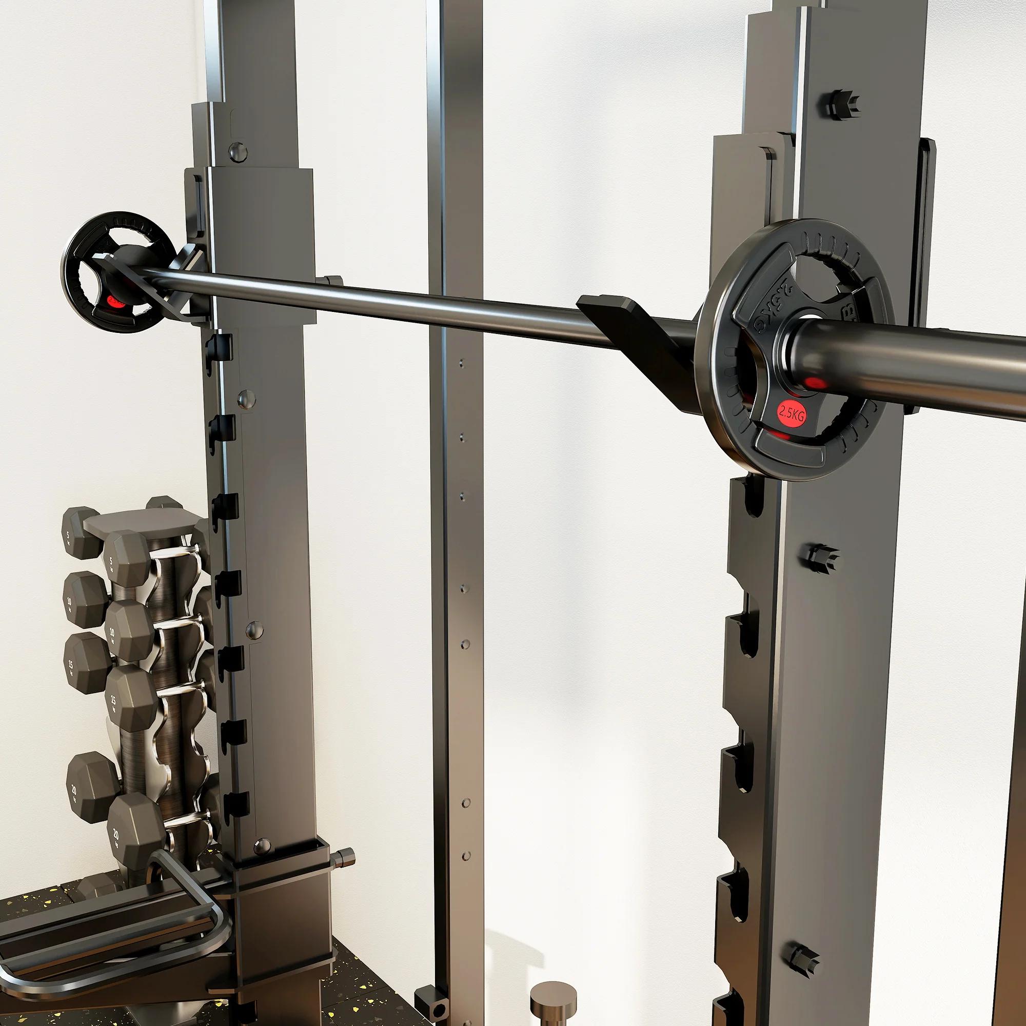 SPORTNOW 2 x Olympic Weight Plates, Weight Plate Discs with Tri-Grips - Image 8