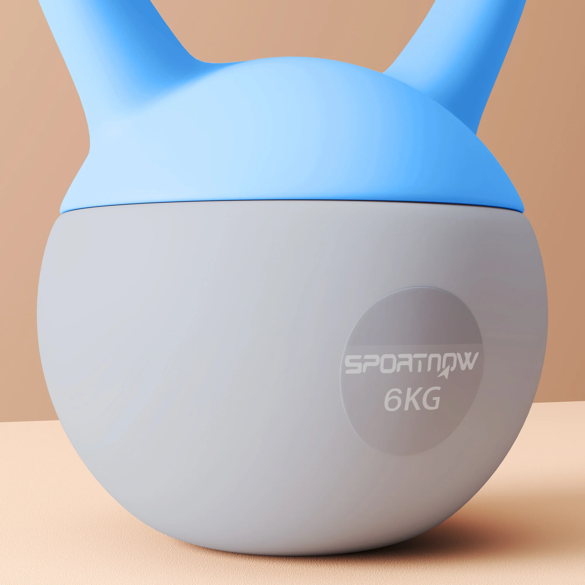 SPORTNOW 6KG Kettlebell W/ Soft Body, Non-Slip Handle - Image 8
