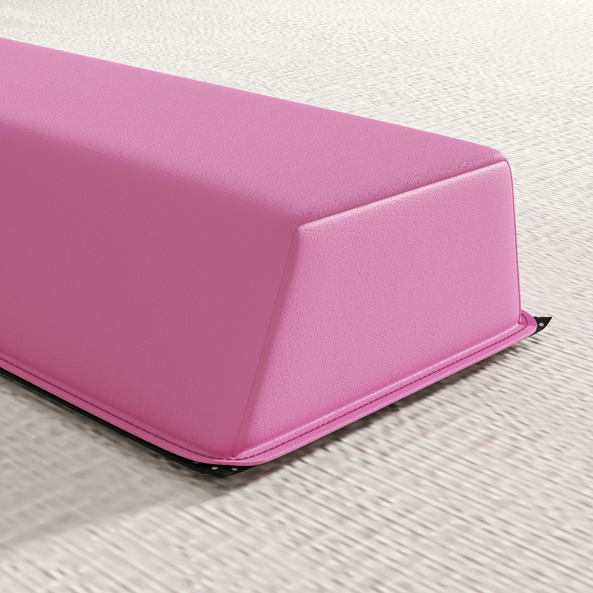 SPORTNOW 7.7FT Folding Gymnastics Balance Beam With Anti-Slip Base, Pink - Image 8