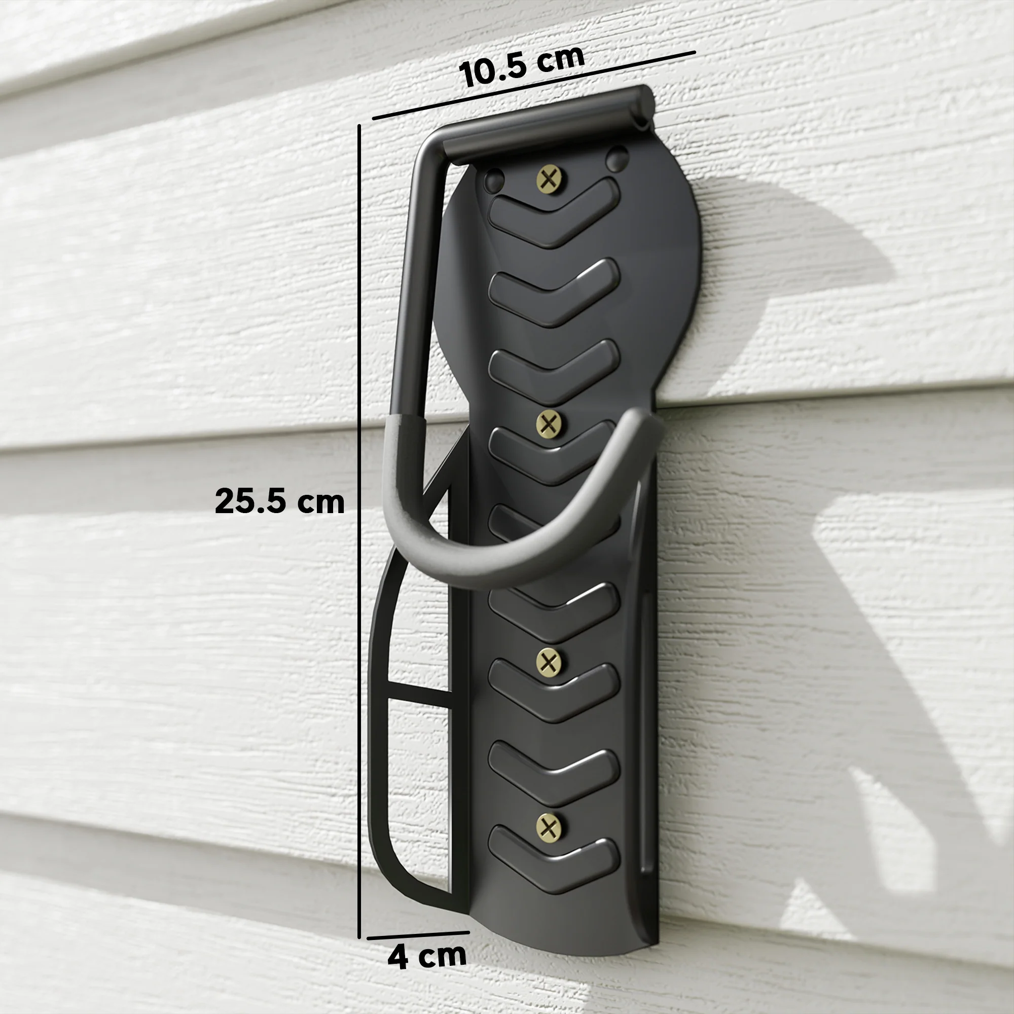 SPORTNOW 8 Pack Bike Rack, Wall Mounted Bike Hooks for Garage - Image 5