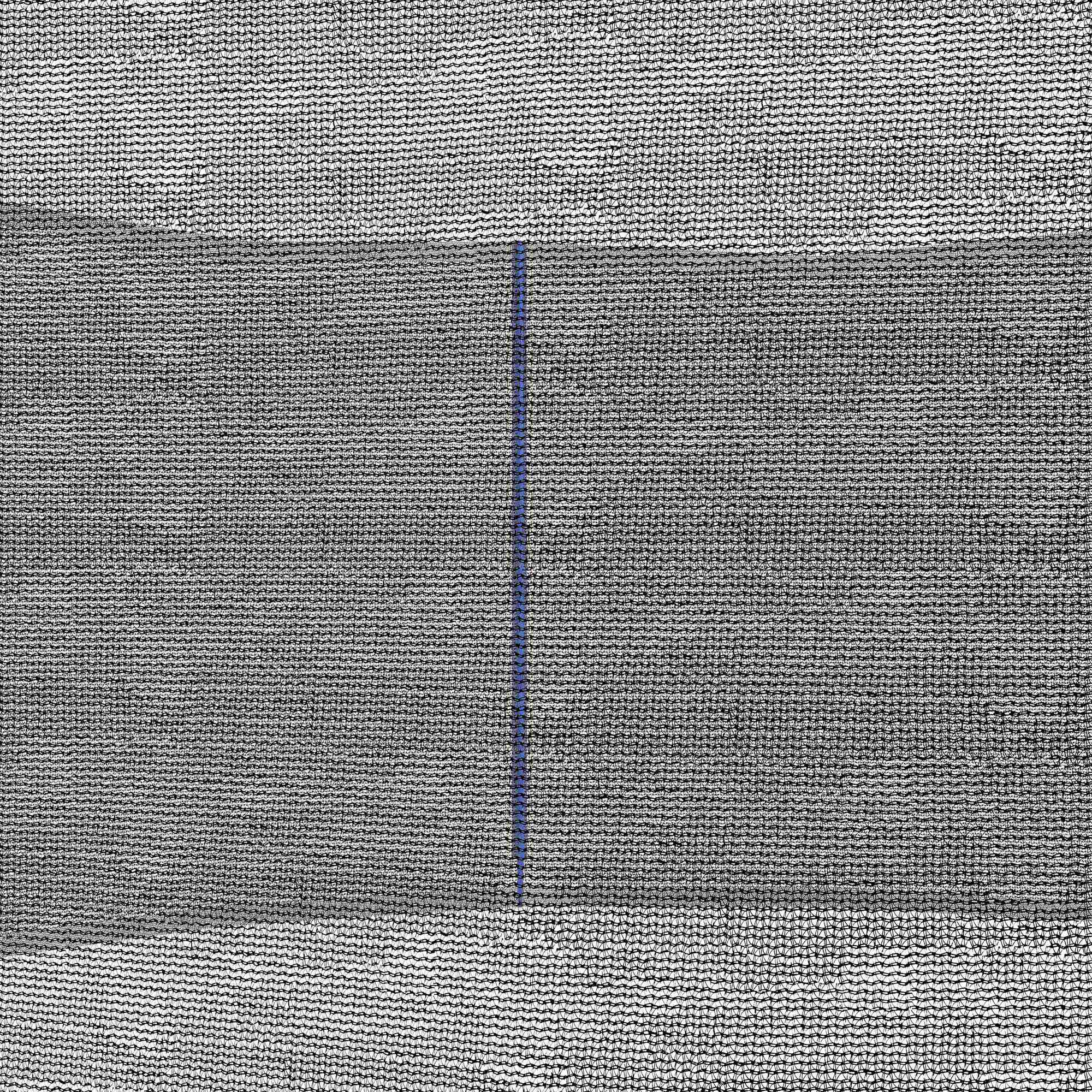 SPORTNOW 8ft Trampoline Net Replacement Safety Net With Zipped Door - Image 8