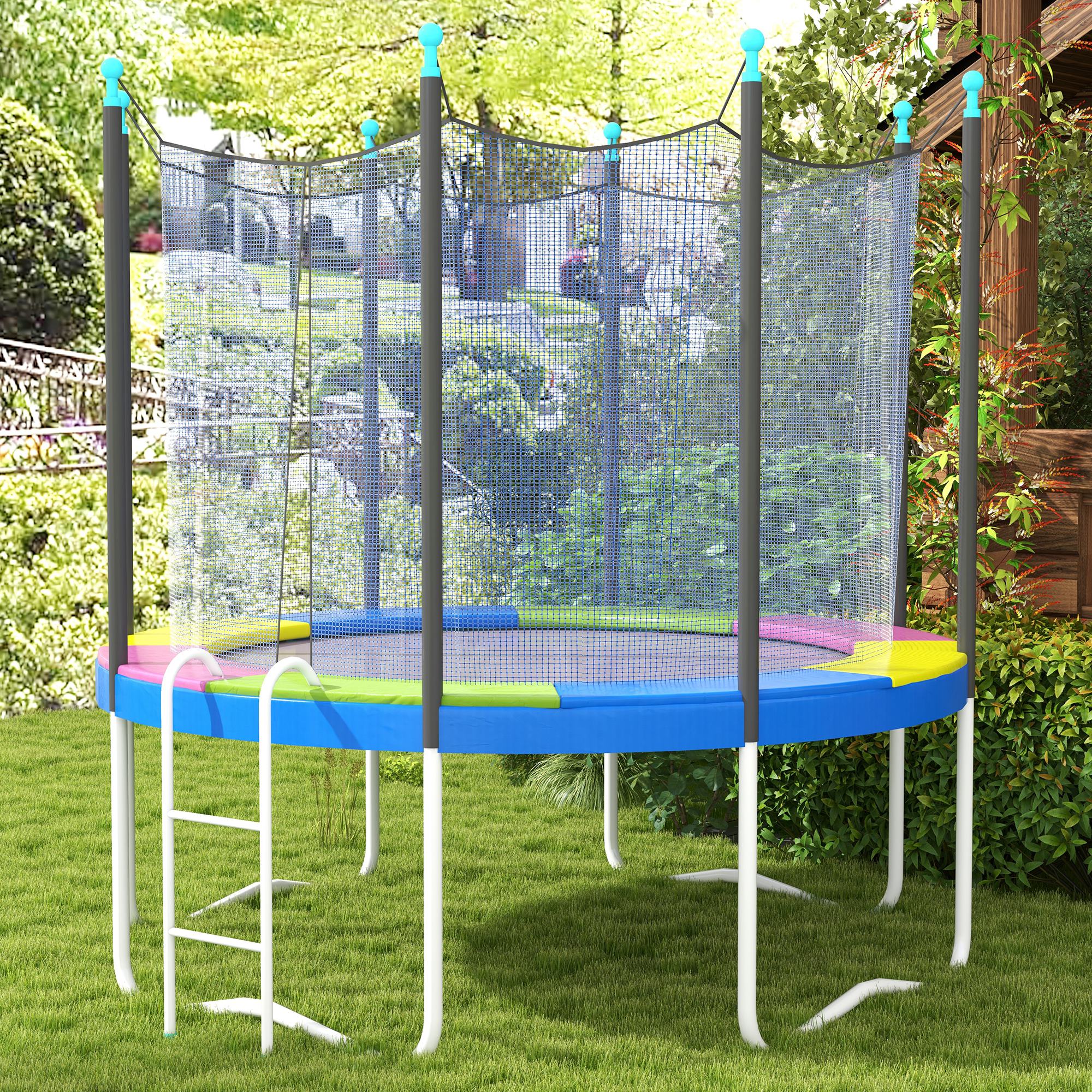 SPORTNOW 8FT Trampoline Pad Spring Cover, Waterproof - Image 2