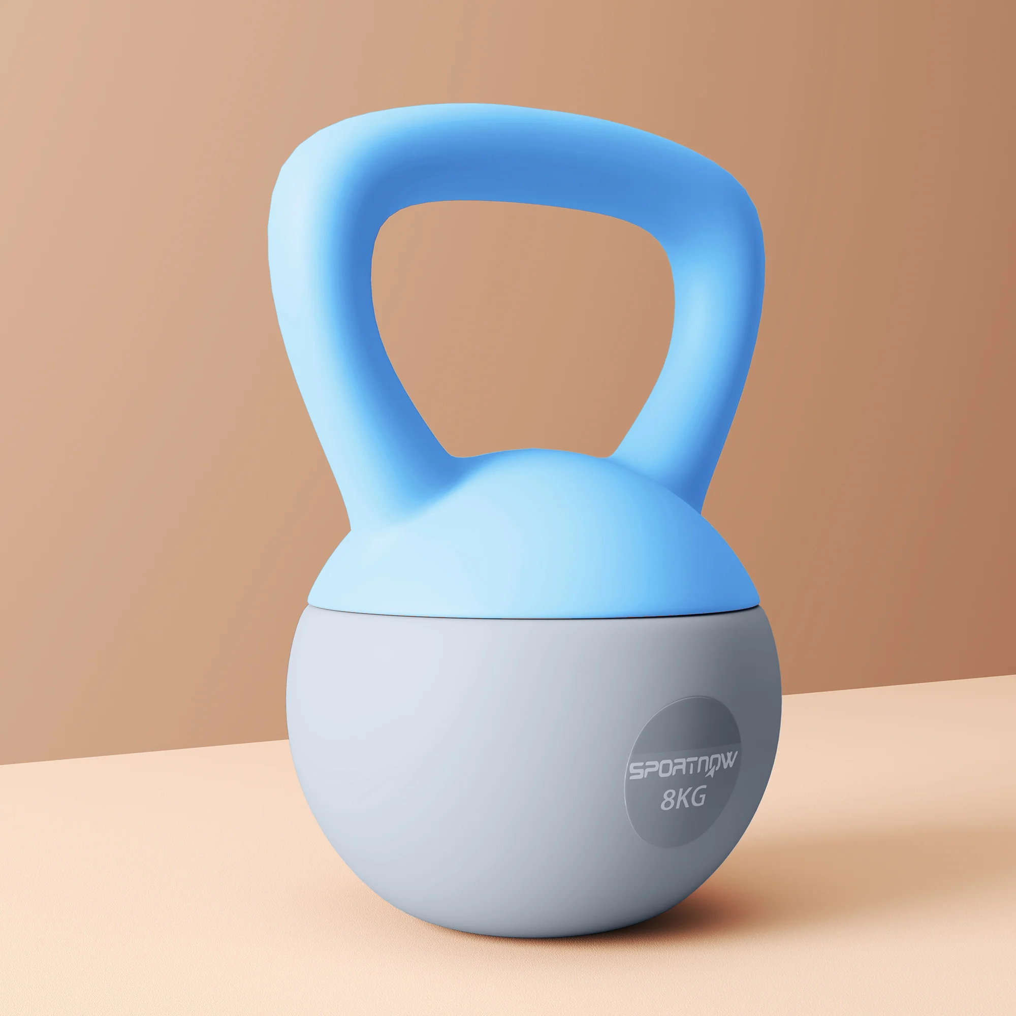 SPORTNOW 8KG Kettlebell W/ Soft Body, Non-Slip Handle - Image 7