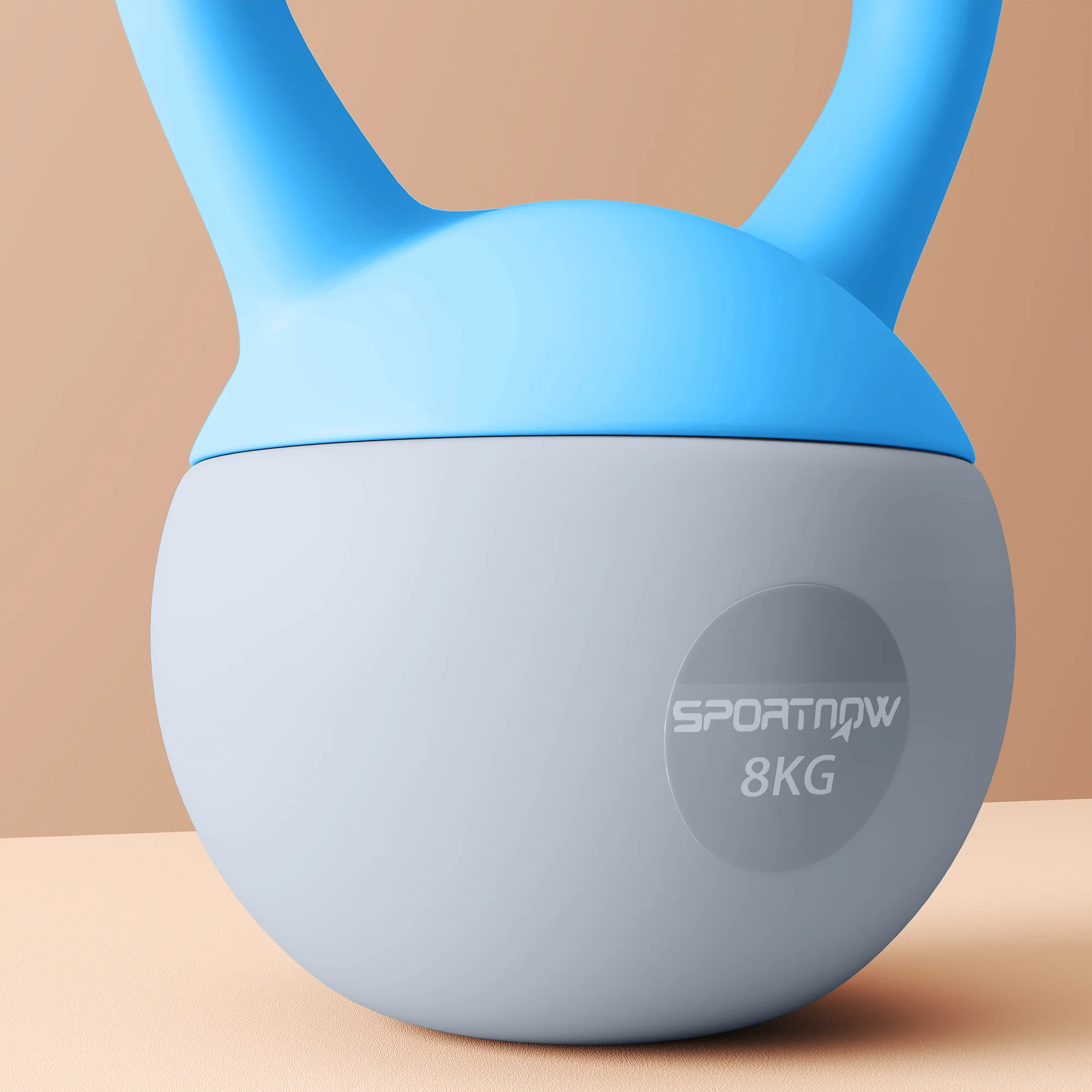 SPORTNOW 8KG Kettlebell W/ Soft Body, Non-Slip Handle - Image 8
