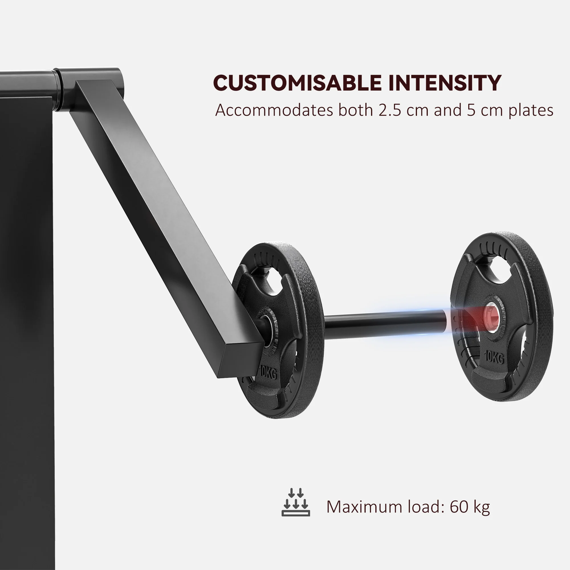 SPORTNOW Adjustable Preacher Curl Bench with Elbow Cushion for Home Gym - Image 7
