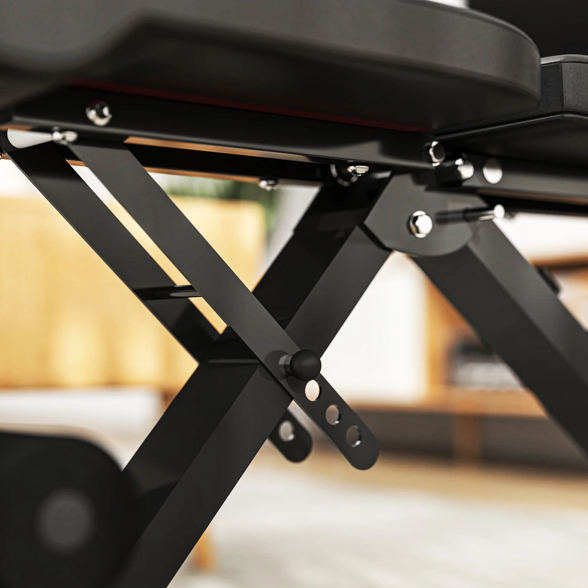 SPORTNOW Foldable Weight Bench with 6-Level Backrest, Leg Extension - Image 8