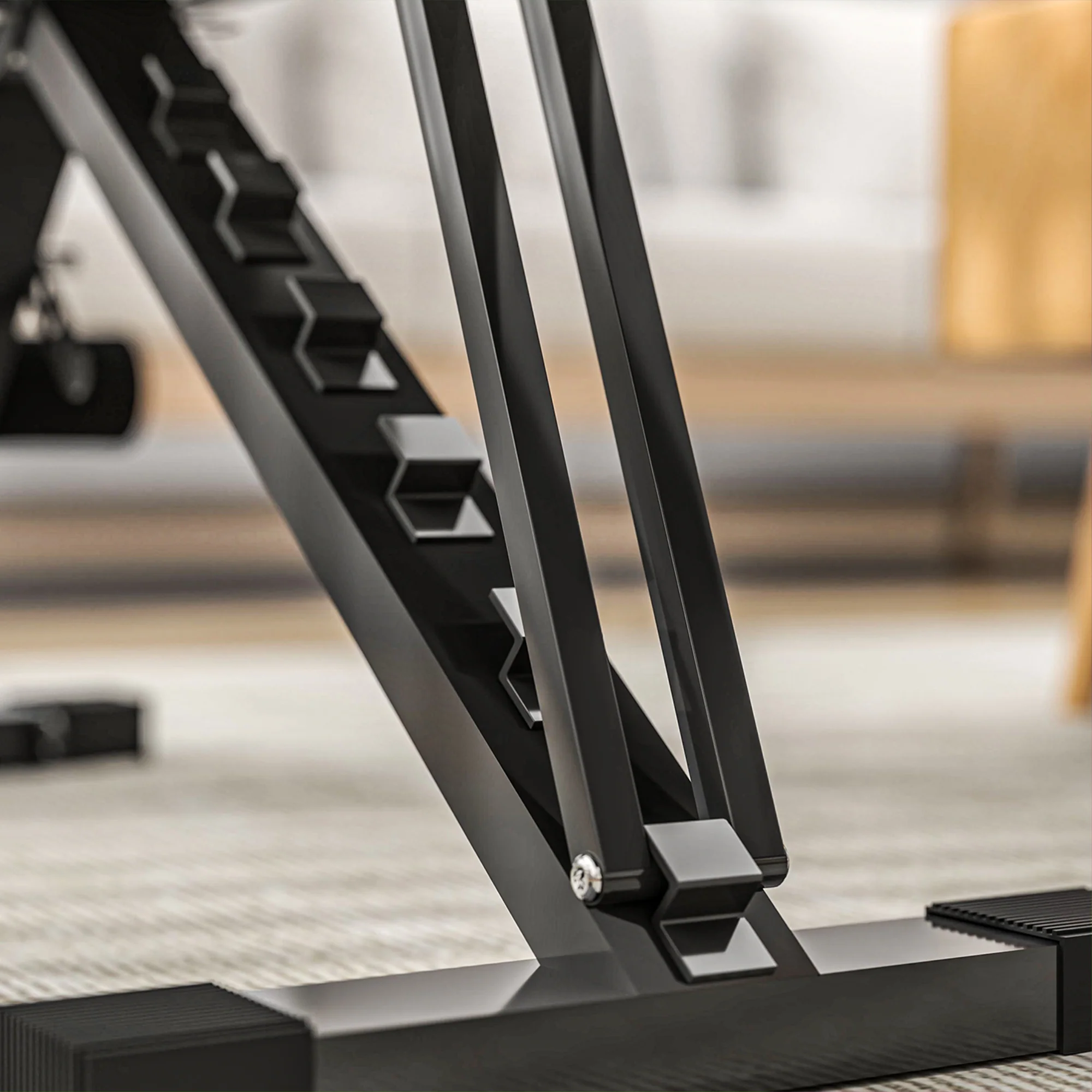 SPORTNOW Foldable Weight Bench with 6-Level Backrest, Leg Extension - Image 9