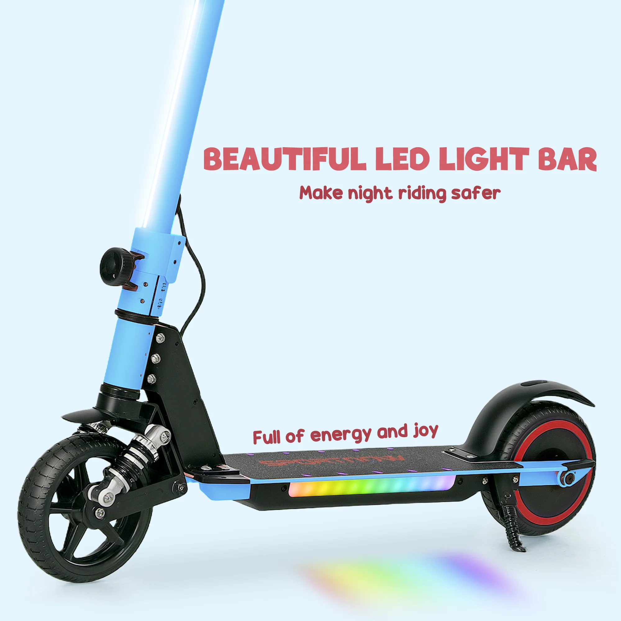 SPORTNOW Folding Electric Scooter W/ LED Lights And Display - Image 15