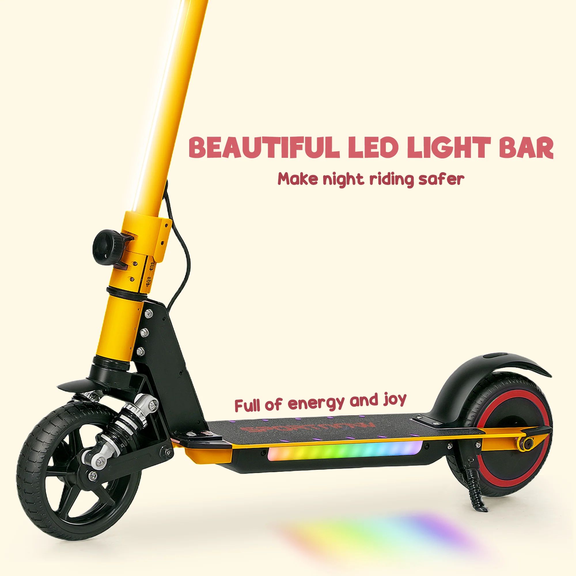 SPORTNOW Folding Electric Scooter W/ LED Lights And Display - Image 24