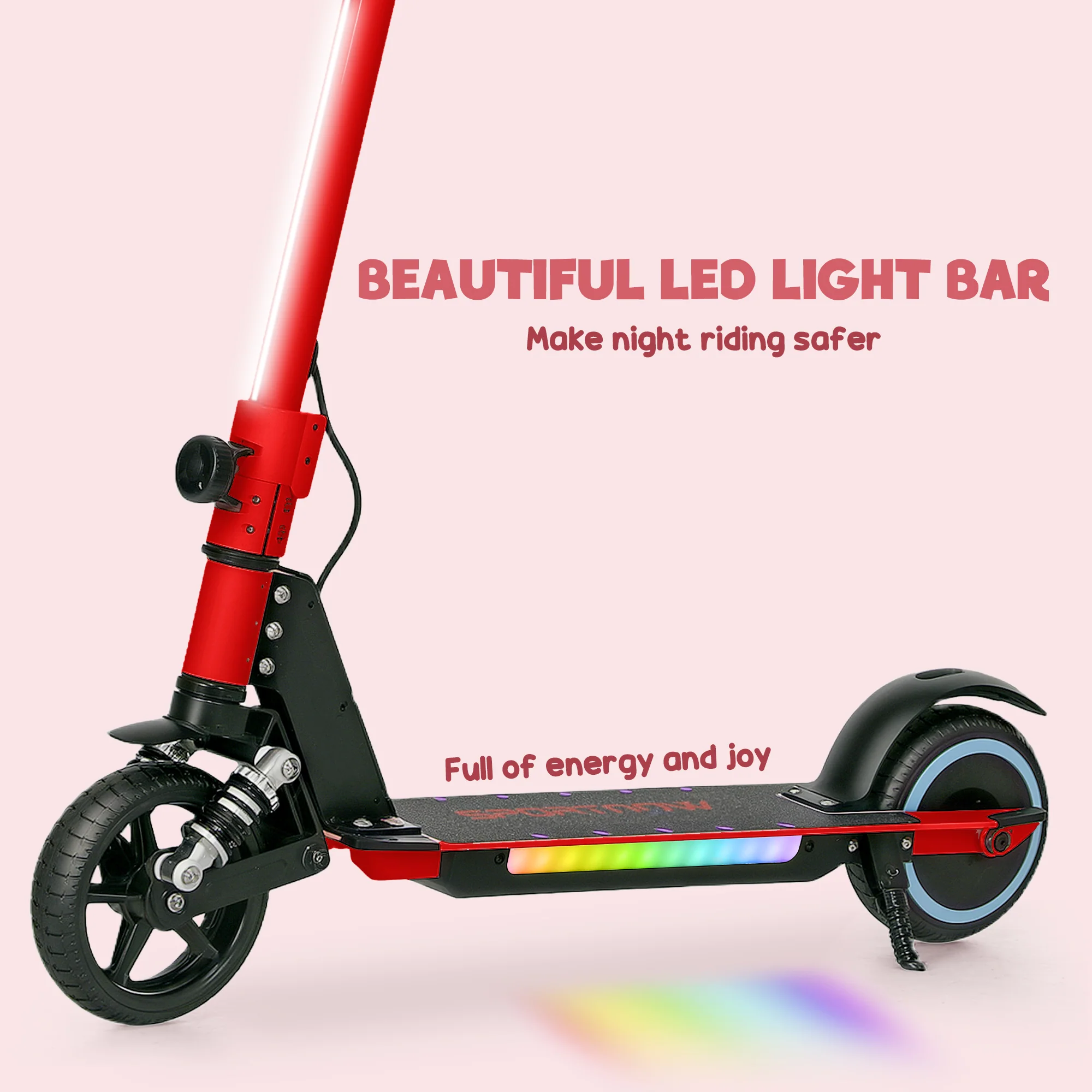 SPORTNOW Folding Electric Scooter W/ LED Lights And Display - Image 42