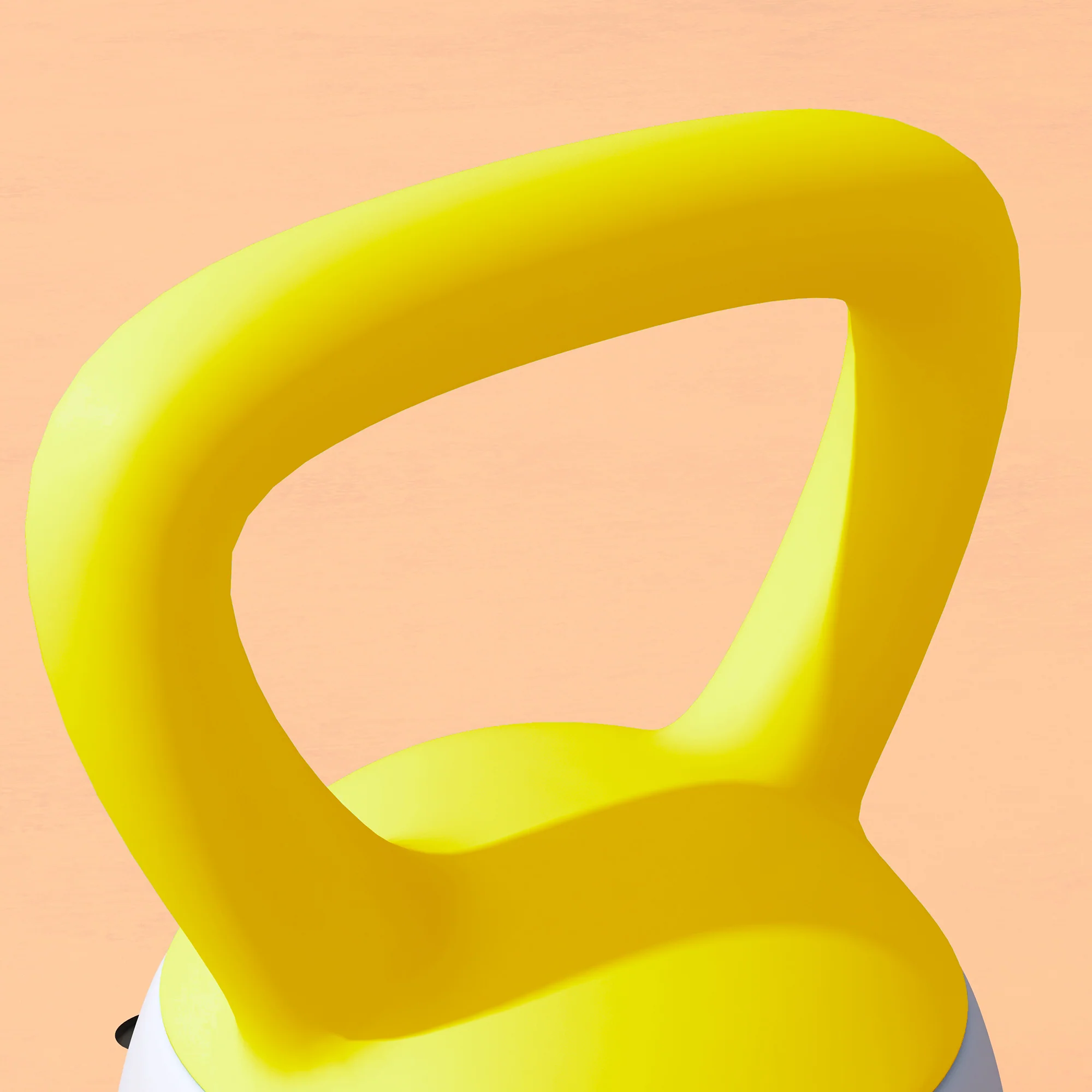 SPORTNOW Kettlebell W/ Soft Body And Non-Slip Handle, Yellow And Grey - Image 18