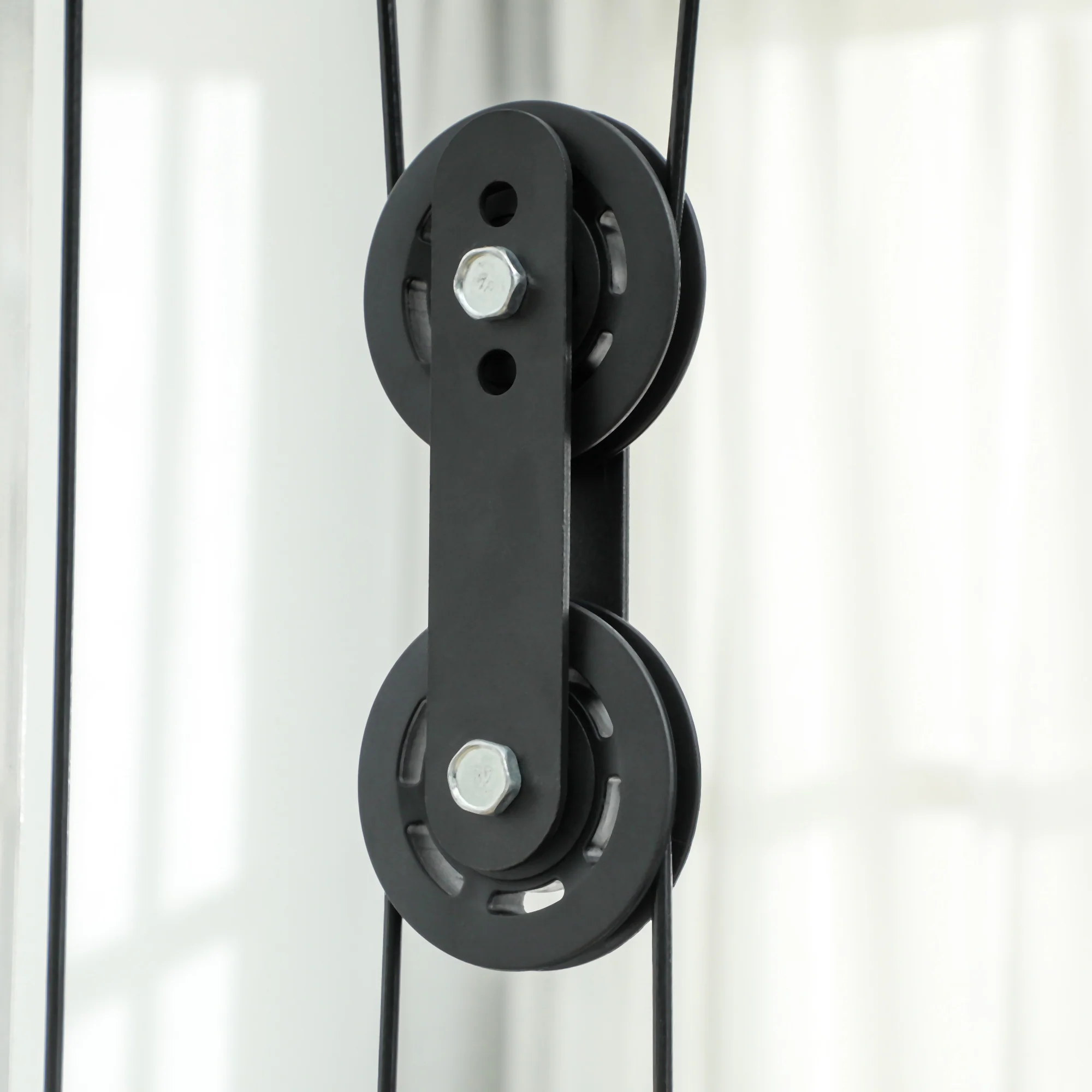 SPORTNOW Multi-Gym Smith Machine Power Cage for Home Gym Weight Lifting - Image 9