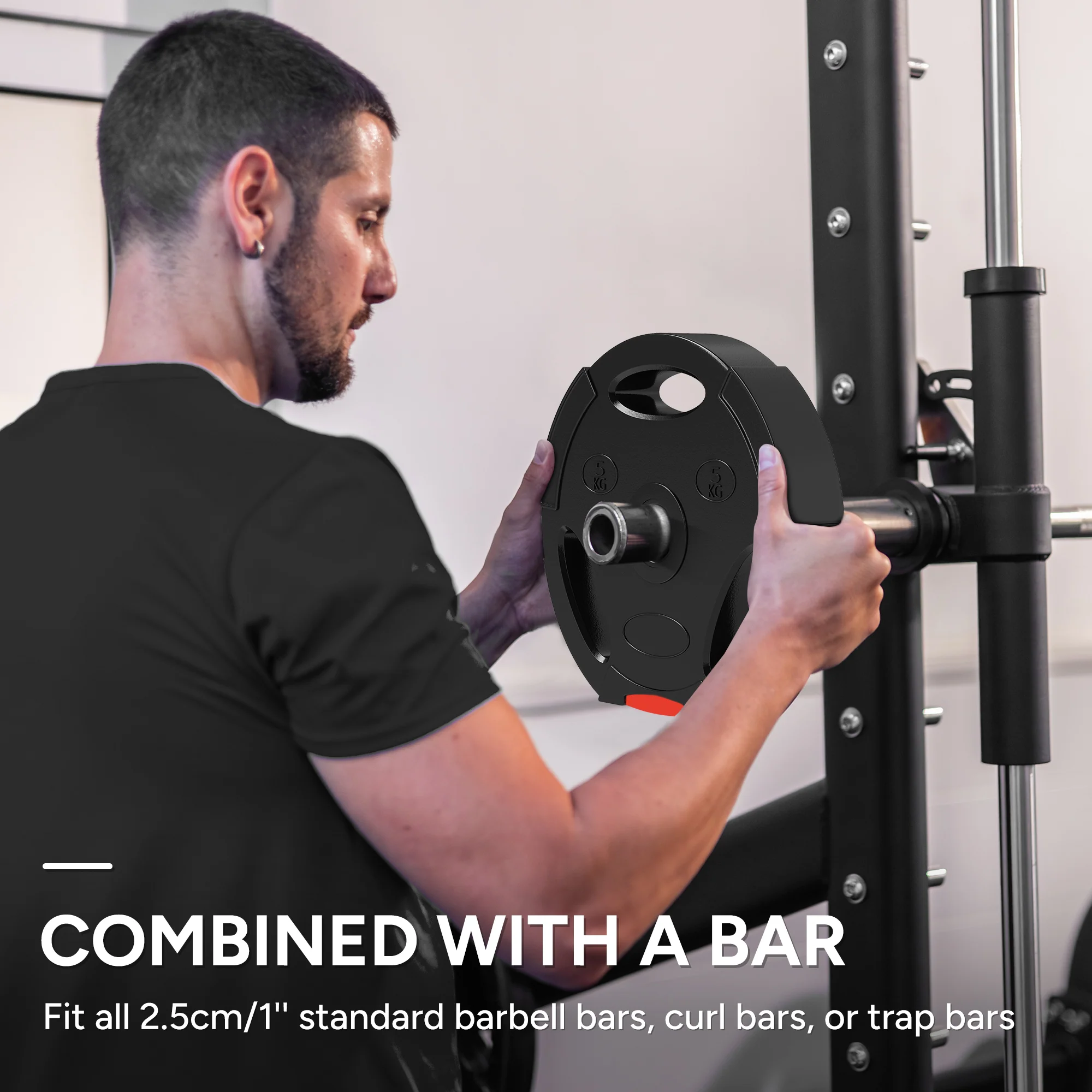 SPORTNOW Olympic Weight Plates Set For Home Gym - Image 22