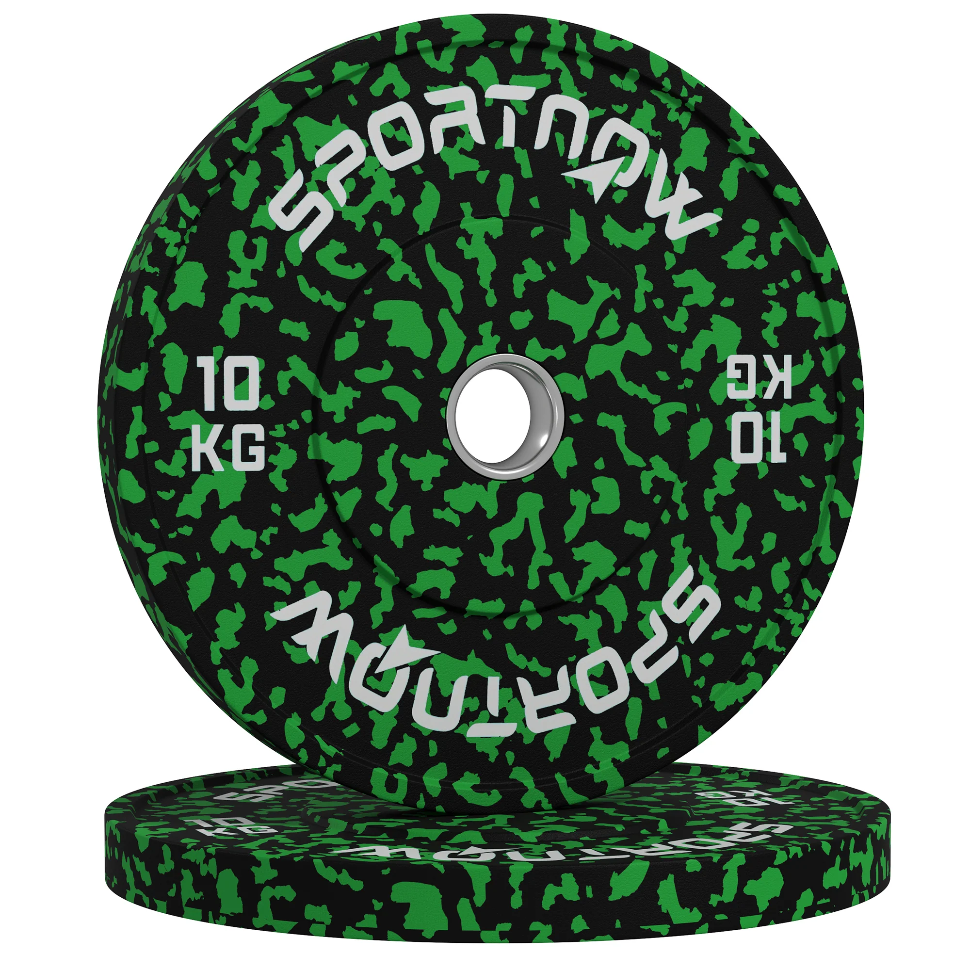 SPORTNOW Olympic Weight Plates With 5cm Holes For Weight Lifting