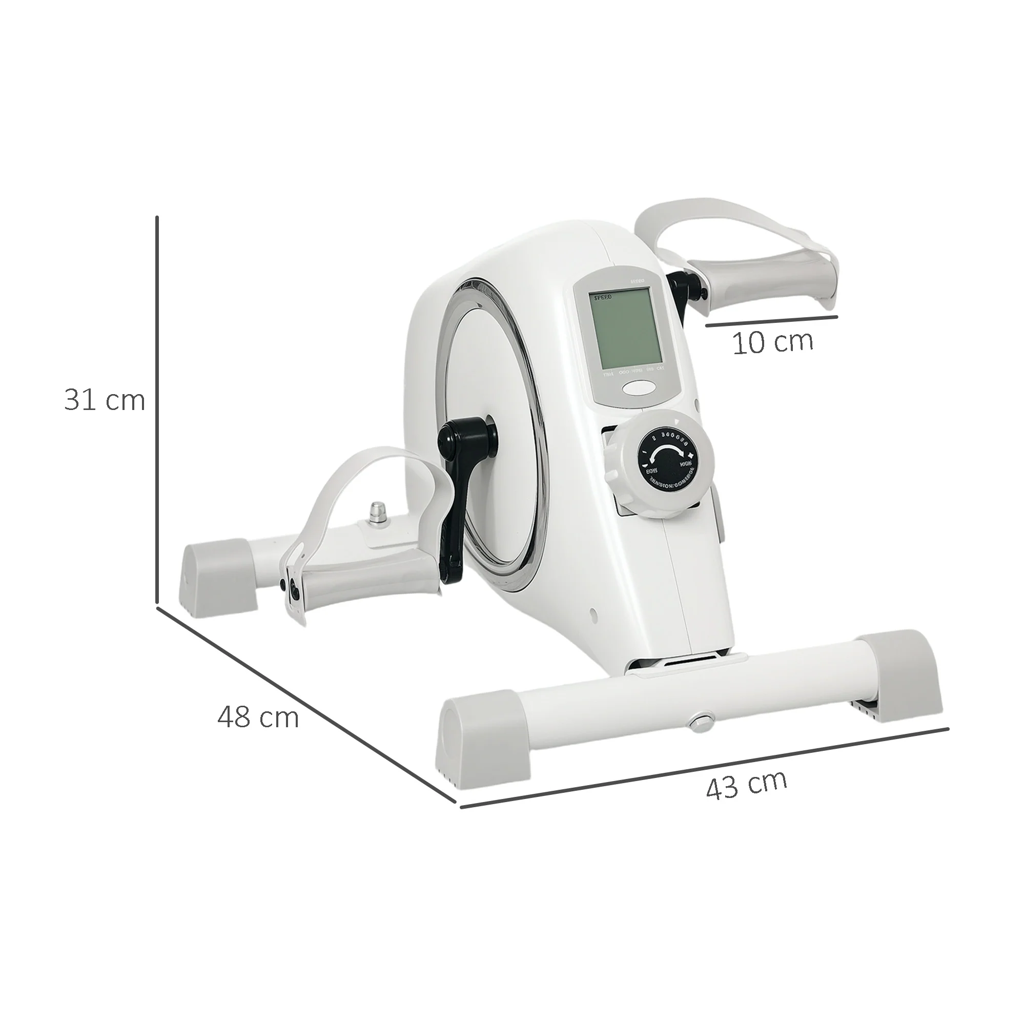 SPORTNOW Pedal Exerciser with 8-Level Magnetic Resistance - Image 14