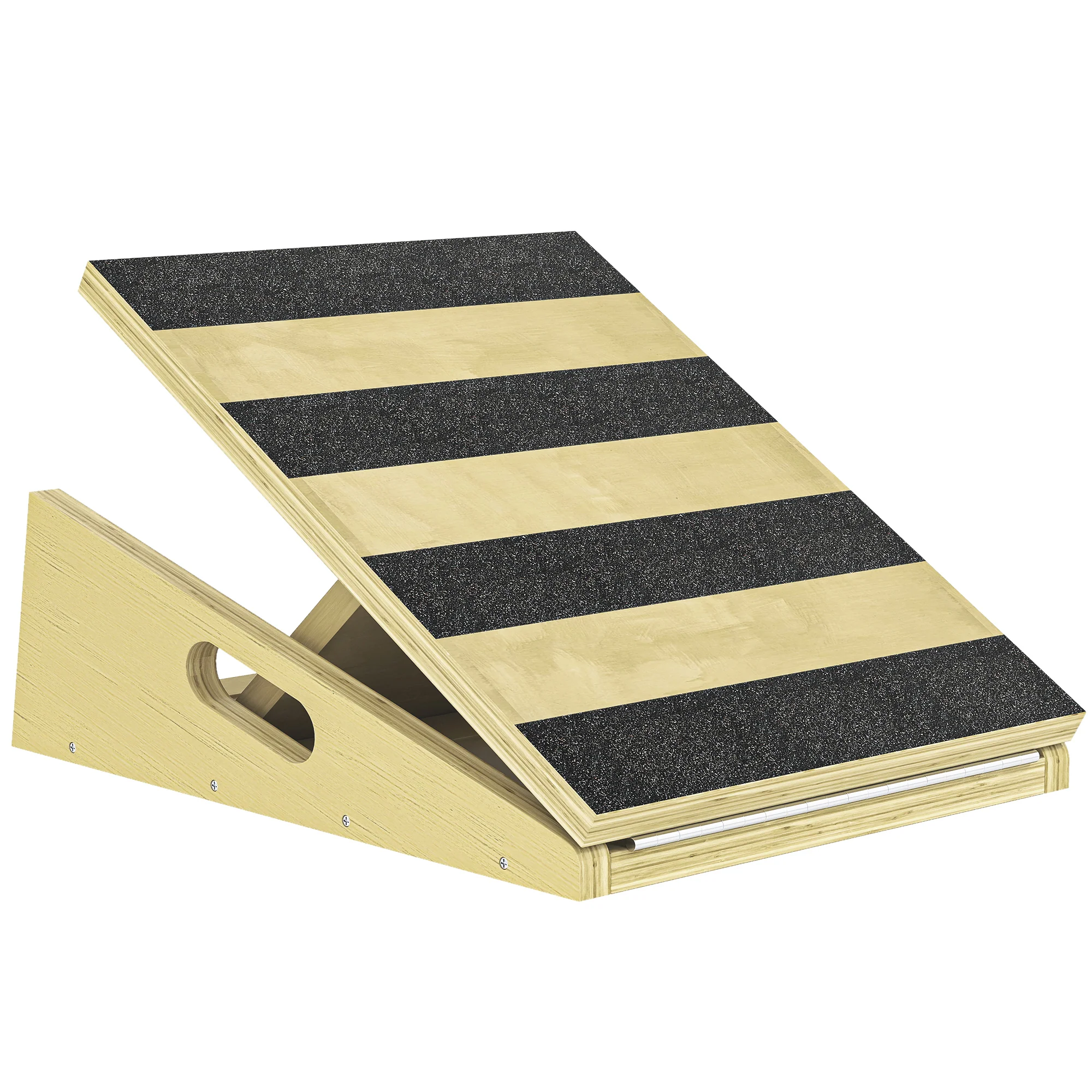 SPORTNOW Portable Slant Board, Calf Stretcher with 4 Adjustable Angles