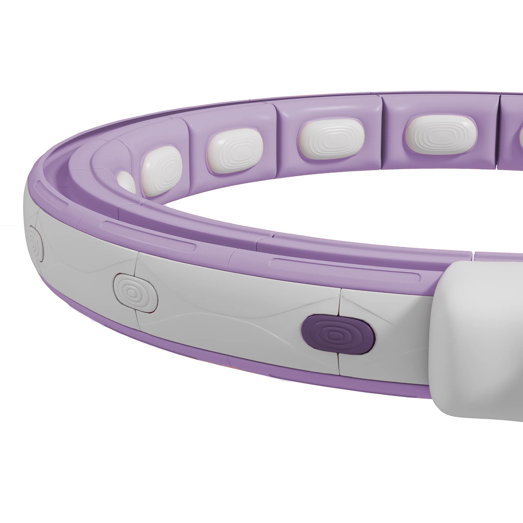 SPORTNOW Smart Weighted Hula Hoop With 16 Detachable Knots - Image 18