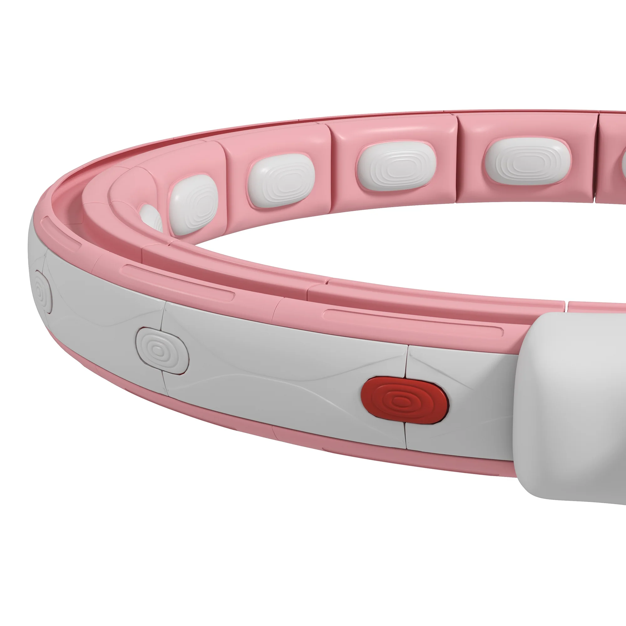 SPORTNOW Smart Weighted Hula Hoop With 16 Detachable Knots And Digital Counter - Image 9