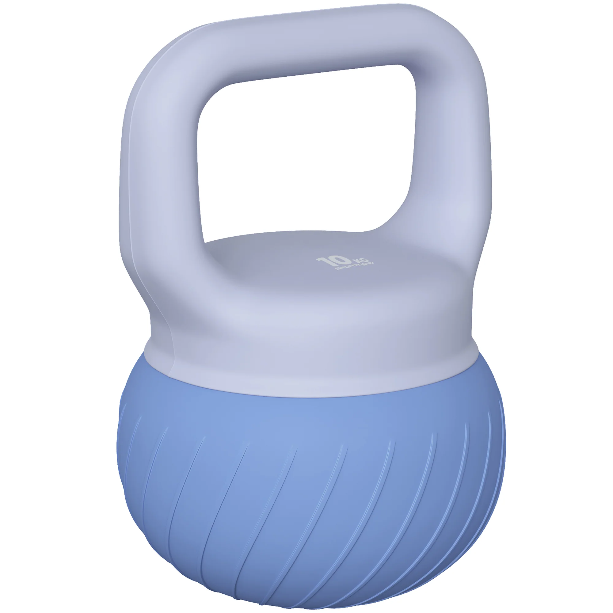 SPORTNOW Soft Kettlebell, 10kg Kettle Bell with Anti-Slip Grip for Home Gym