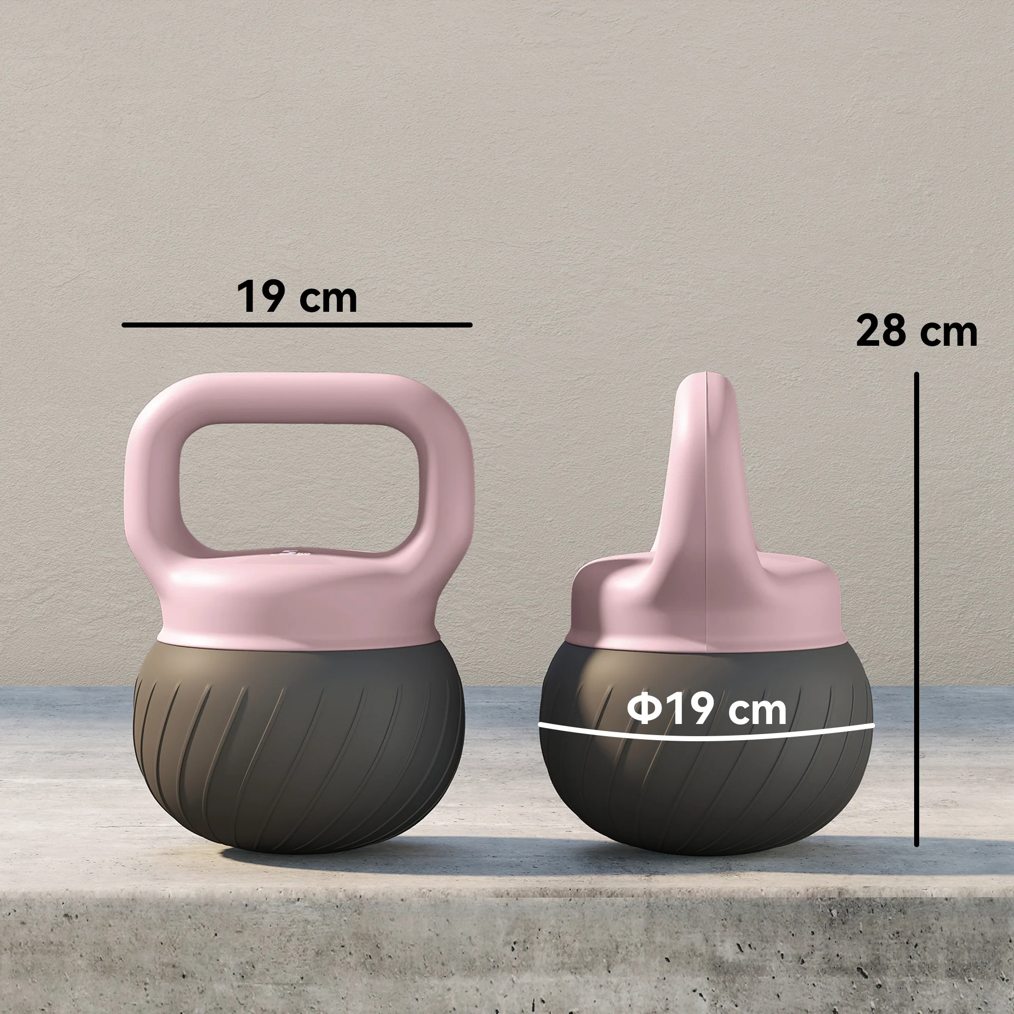 SPORTNOW Soft Kettlebell, 12kg Kettle Bell with Anti-Slip Grip for Home Gym - Image 3