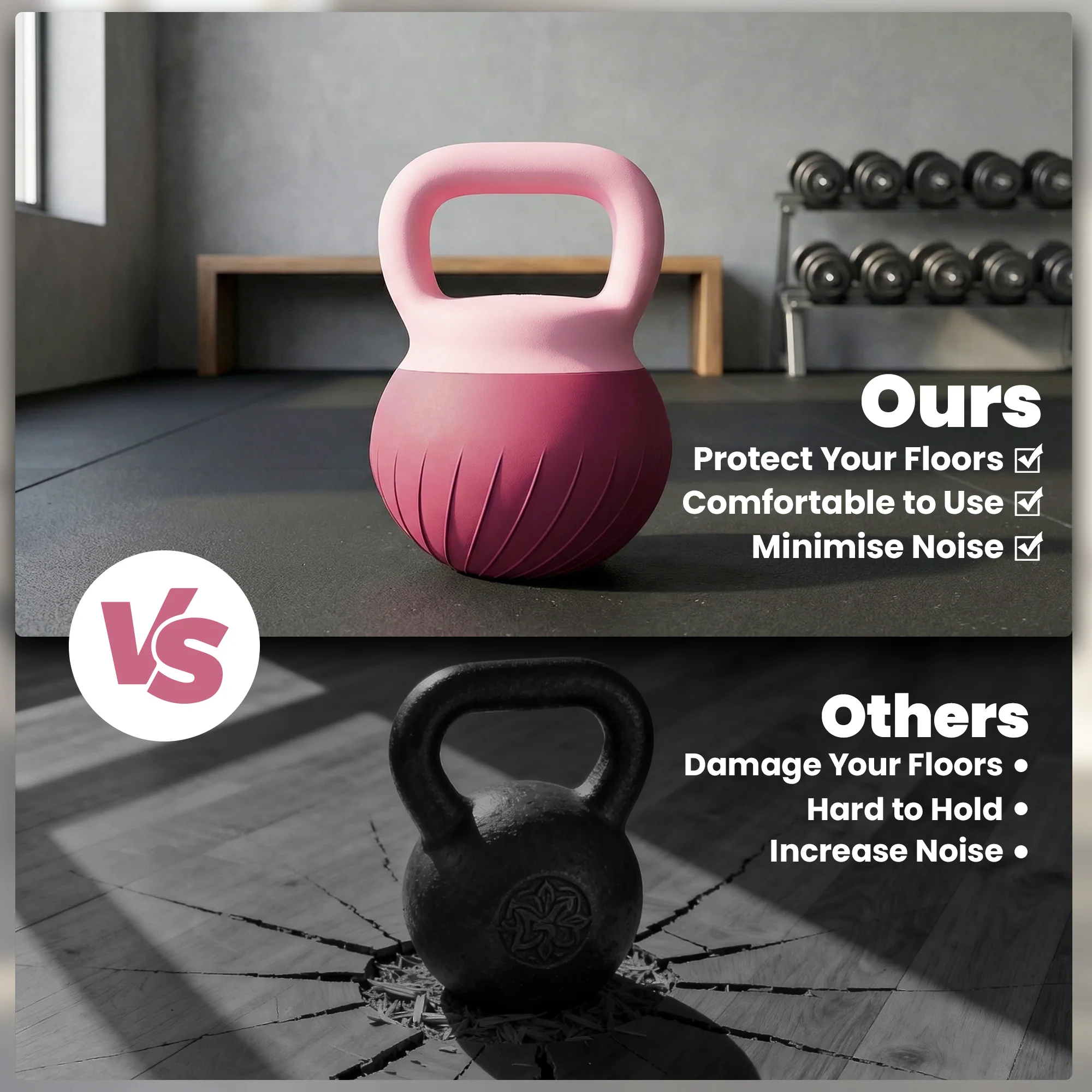SPORTNOW Soft Kettlebell, 6kg Kettle Bell with Anti-Slip Grip for Home Gym - Image 7